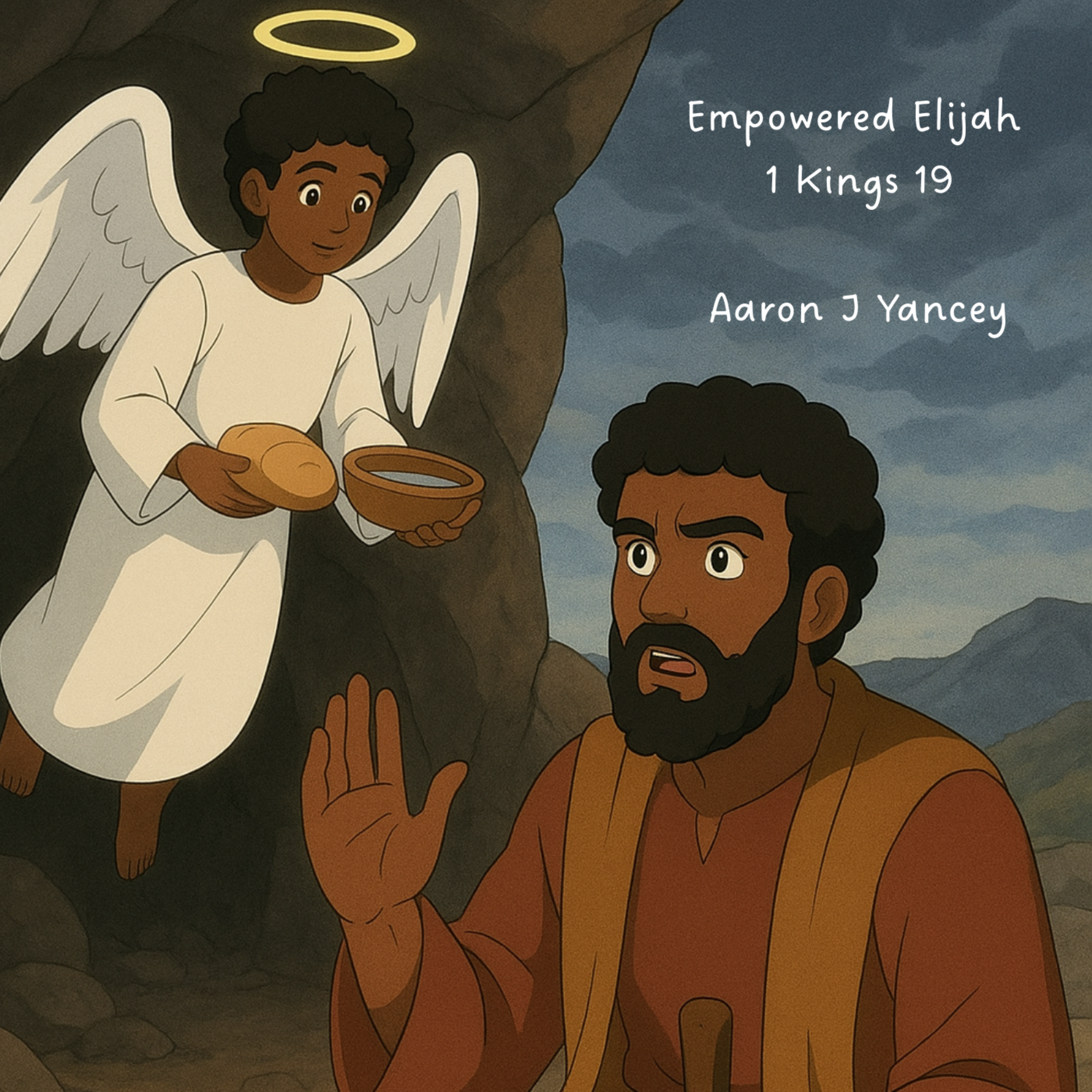 Empowered Elijah 1 Kings 19 artwork