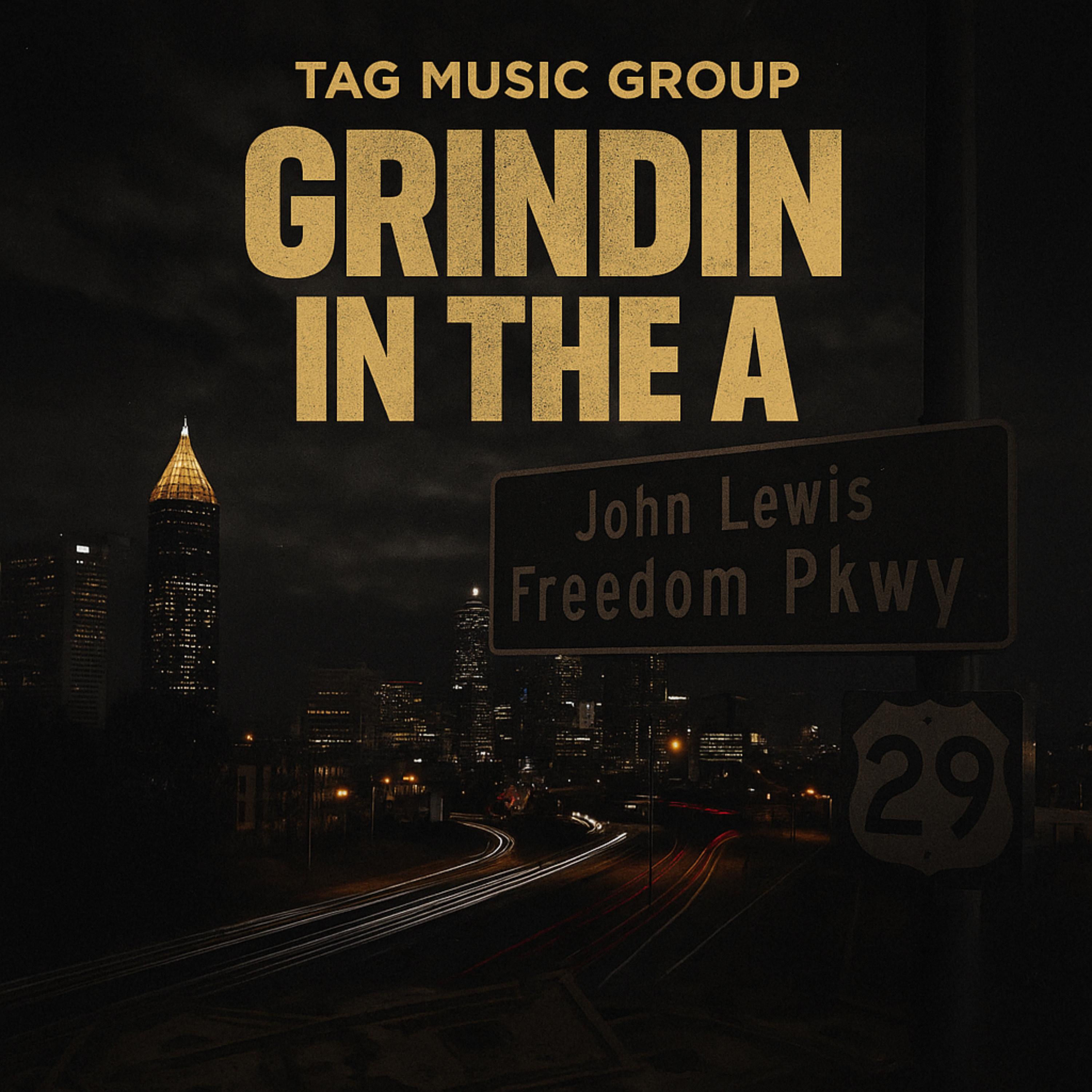 GRINDIN IN THE A artwork