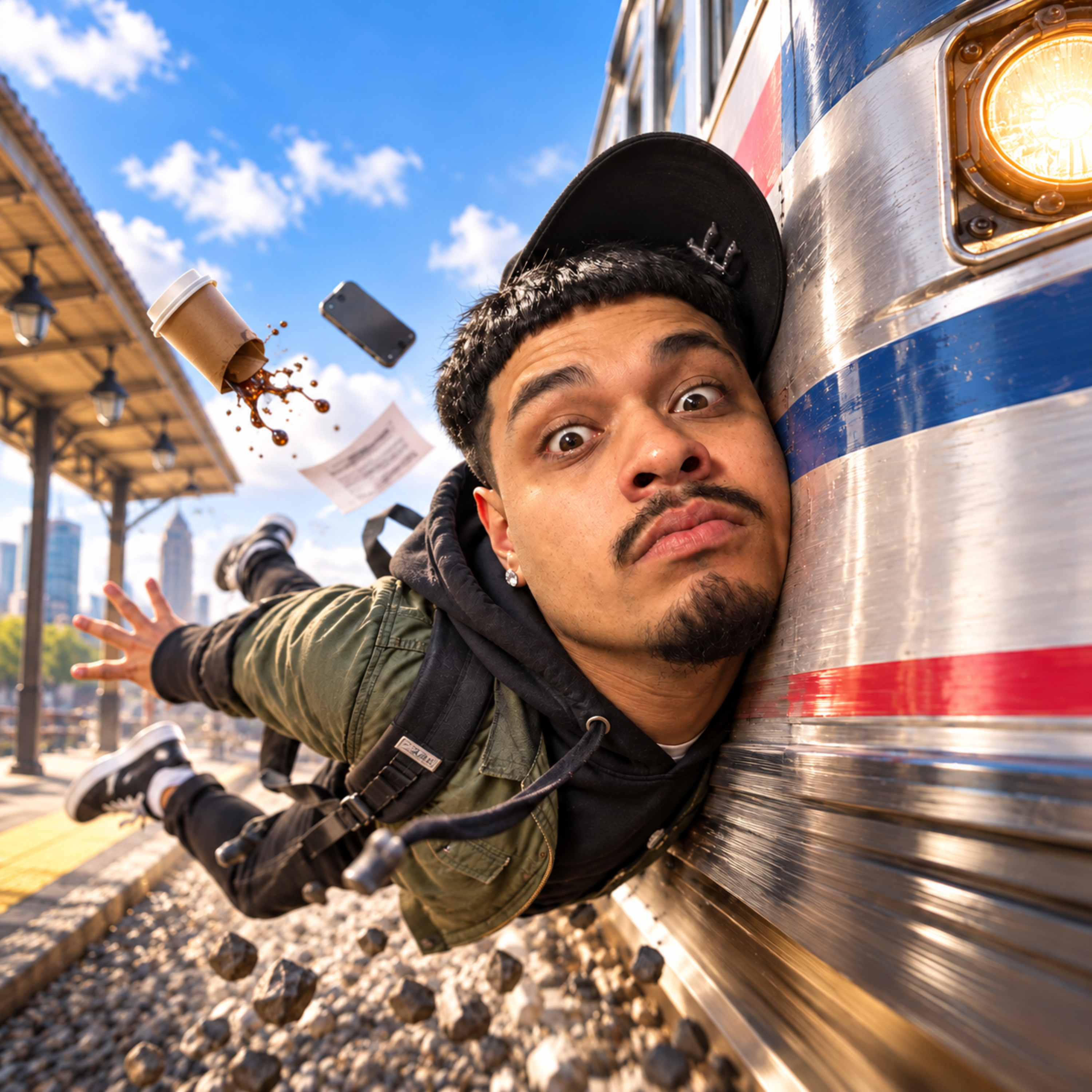 I GOT HIT BY A TRAIN by Father Figure cover art