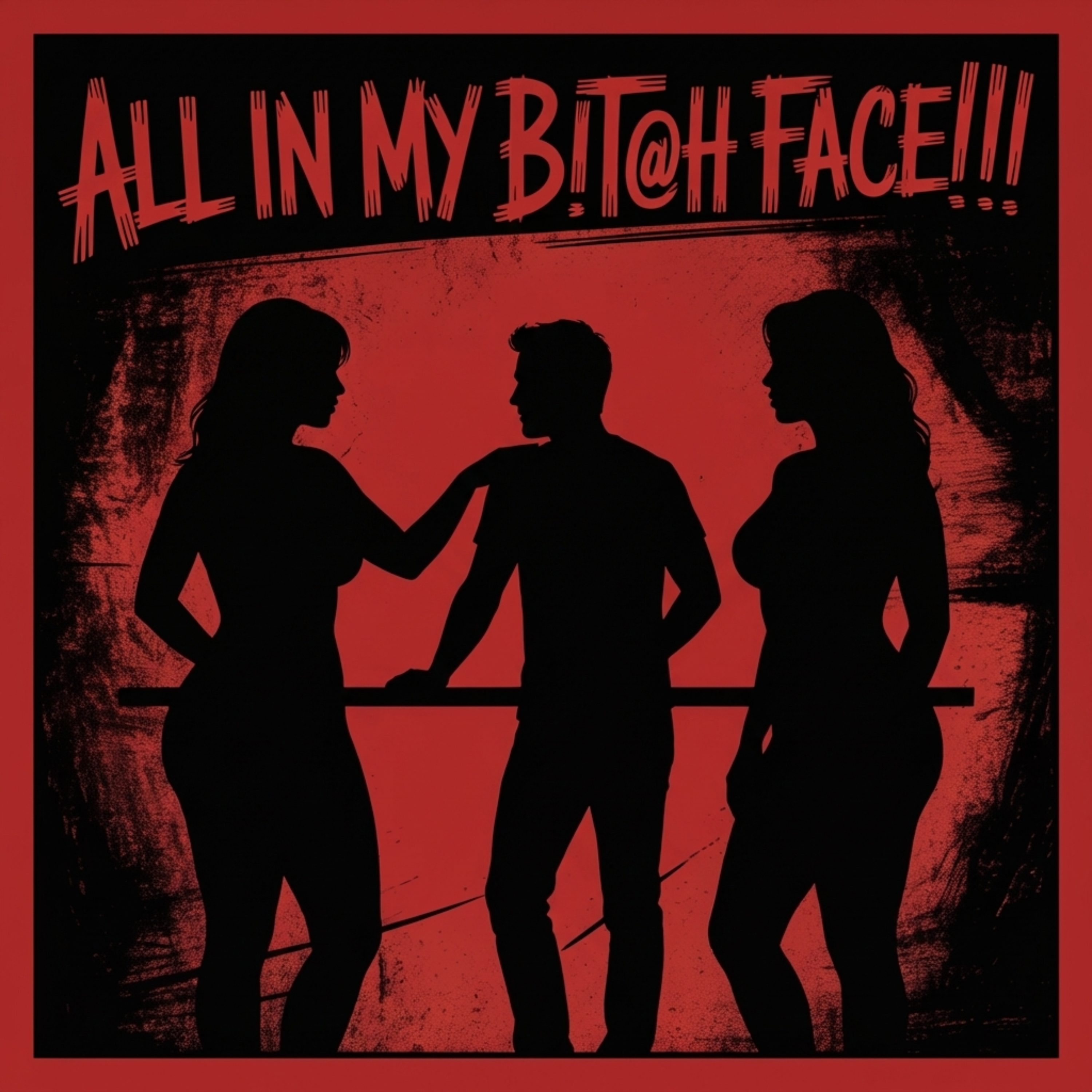 All in my B!t@h Face!!! artwork