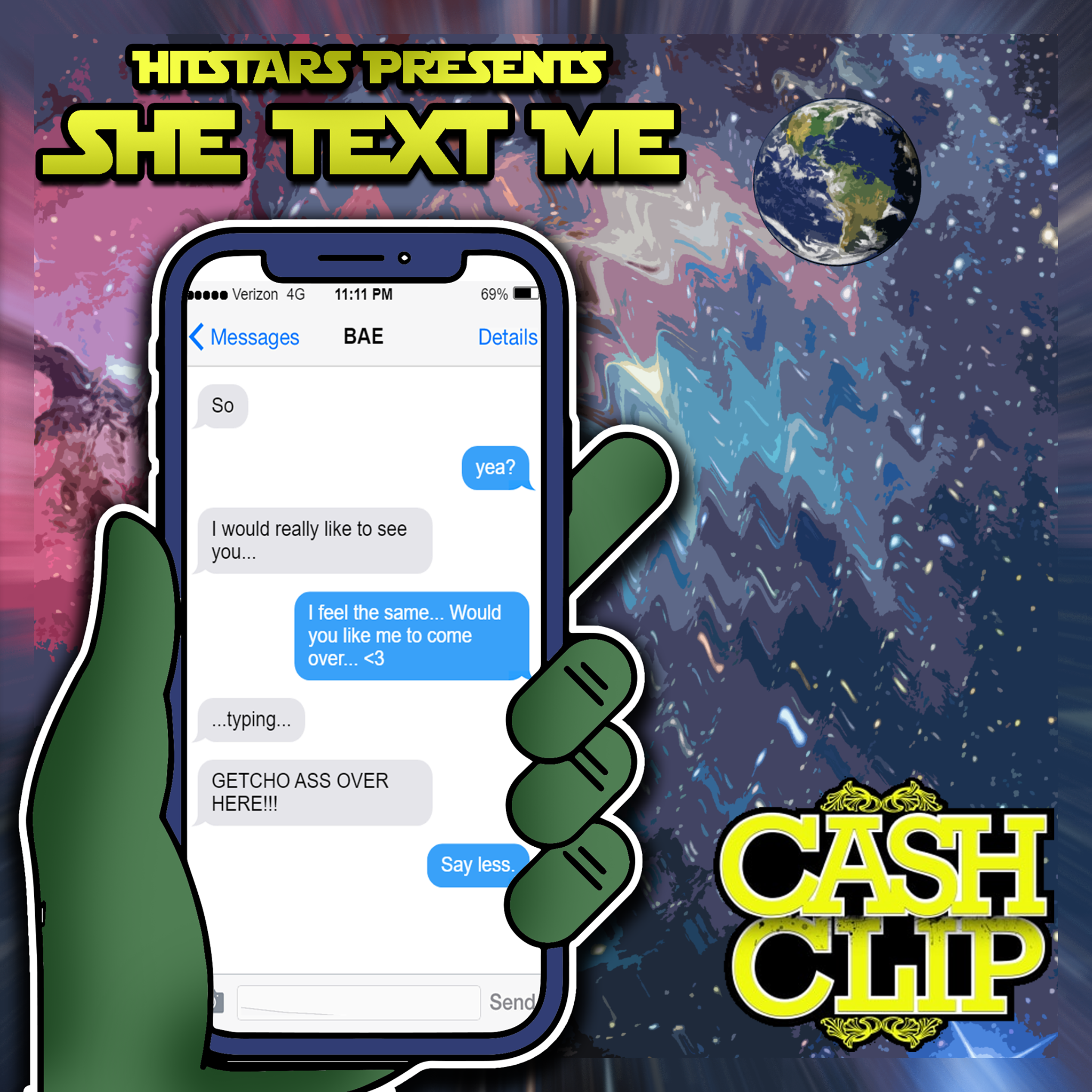 She Text Me artwork