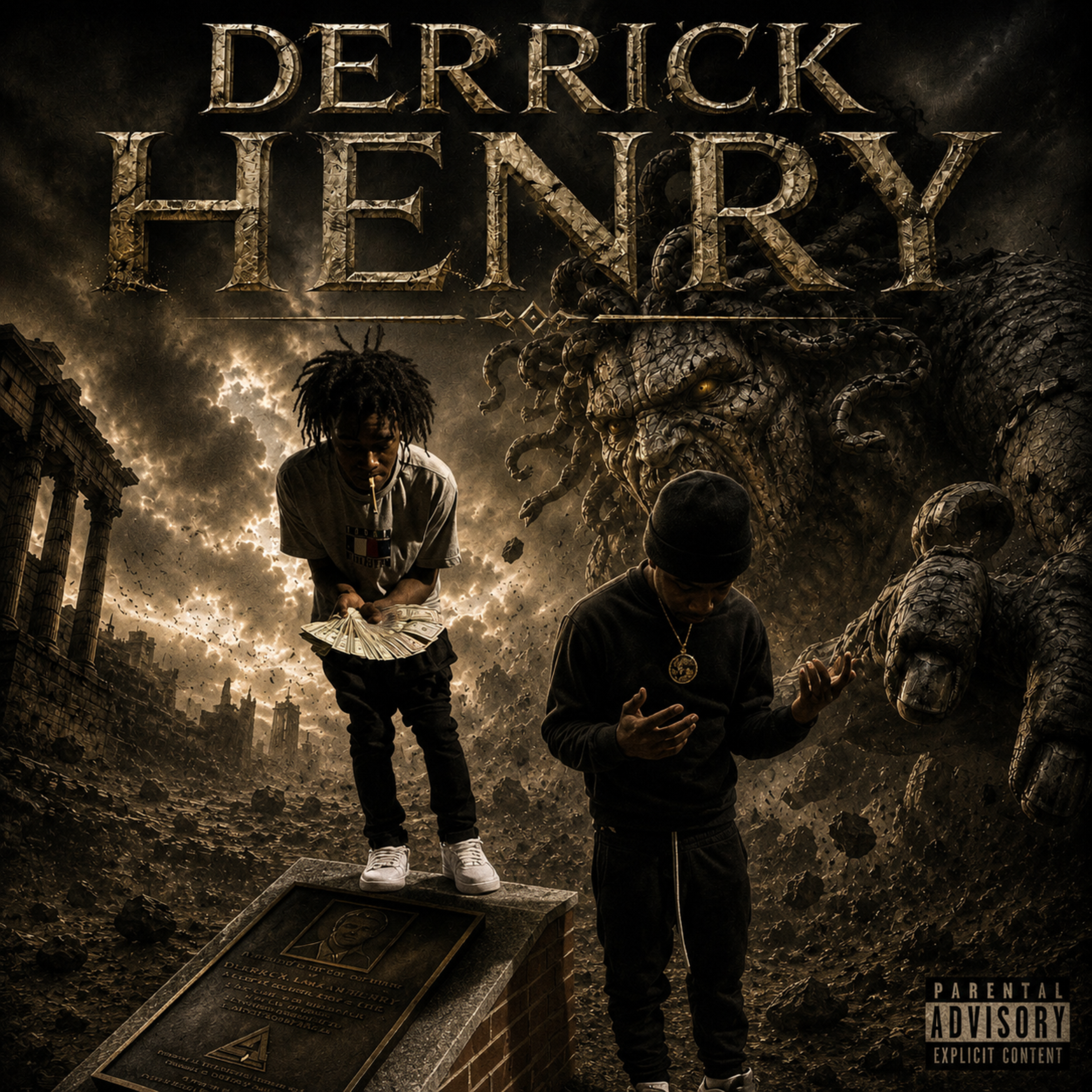 Derrick Henry by Hoodbaby Quan cover art