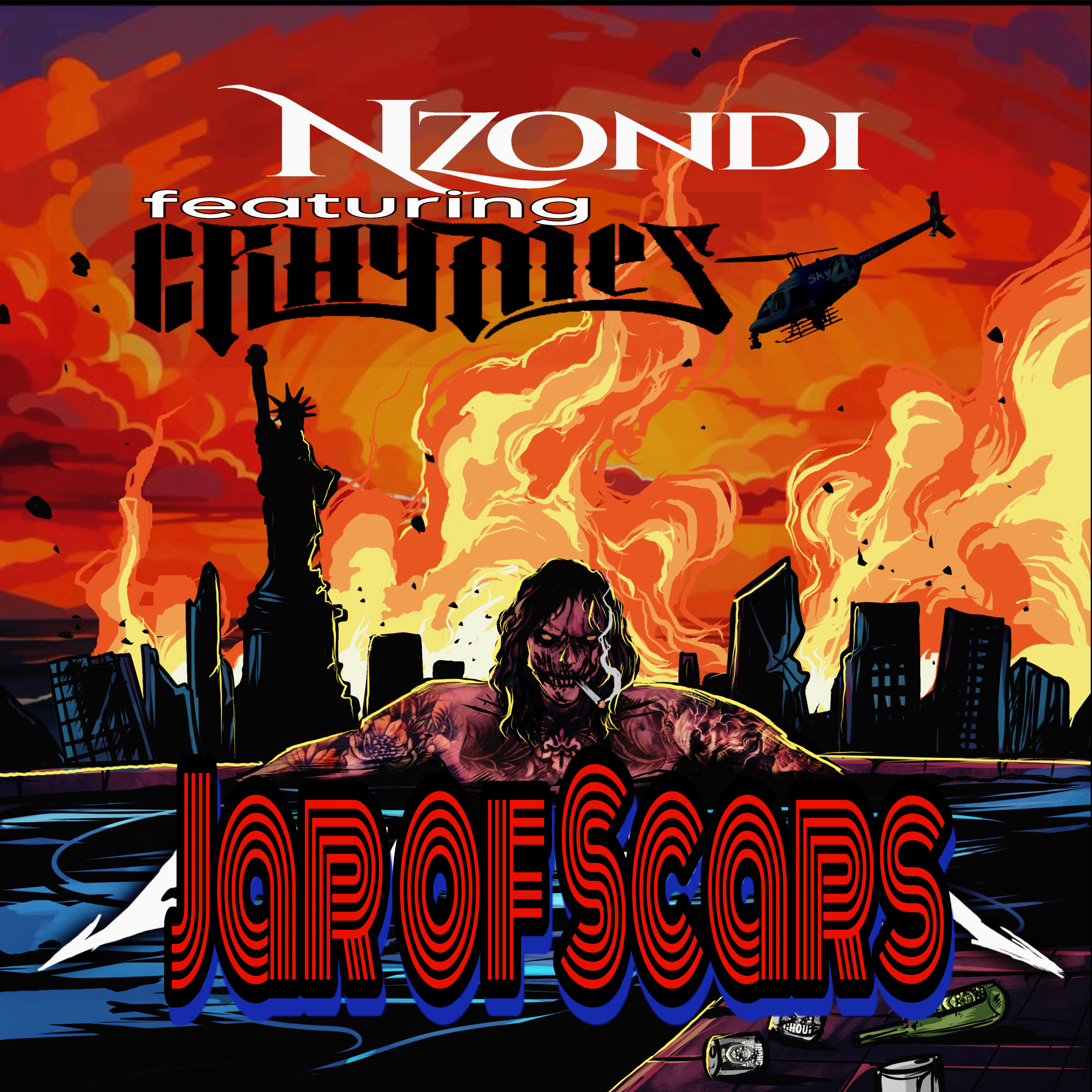 River on the Rocks/Jar of Scars artwork