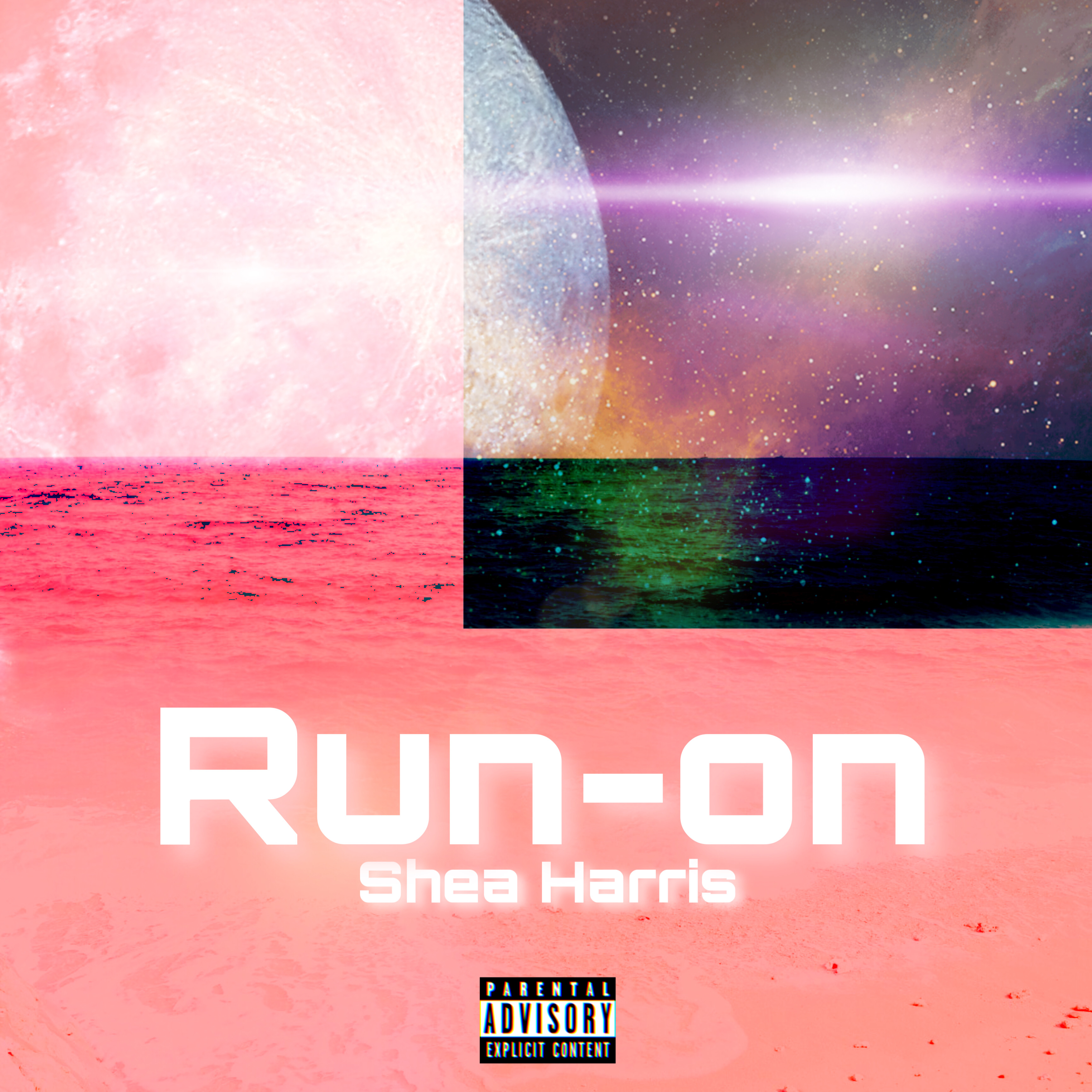 Run-on artwork