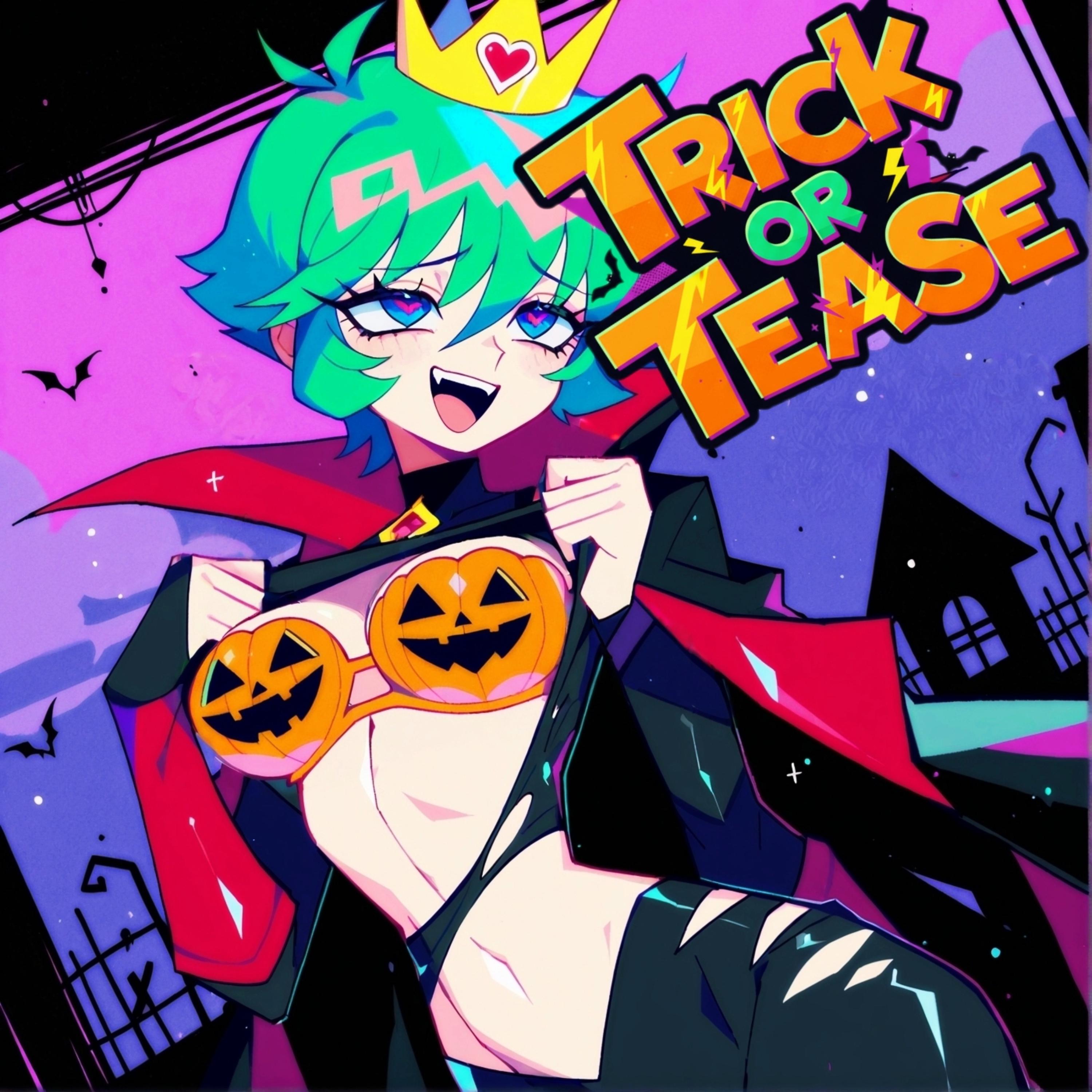 Trick or Tease artwork