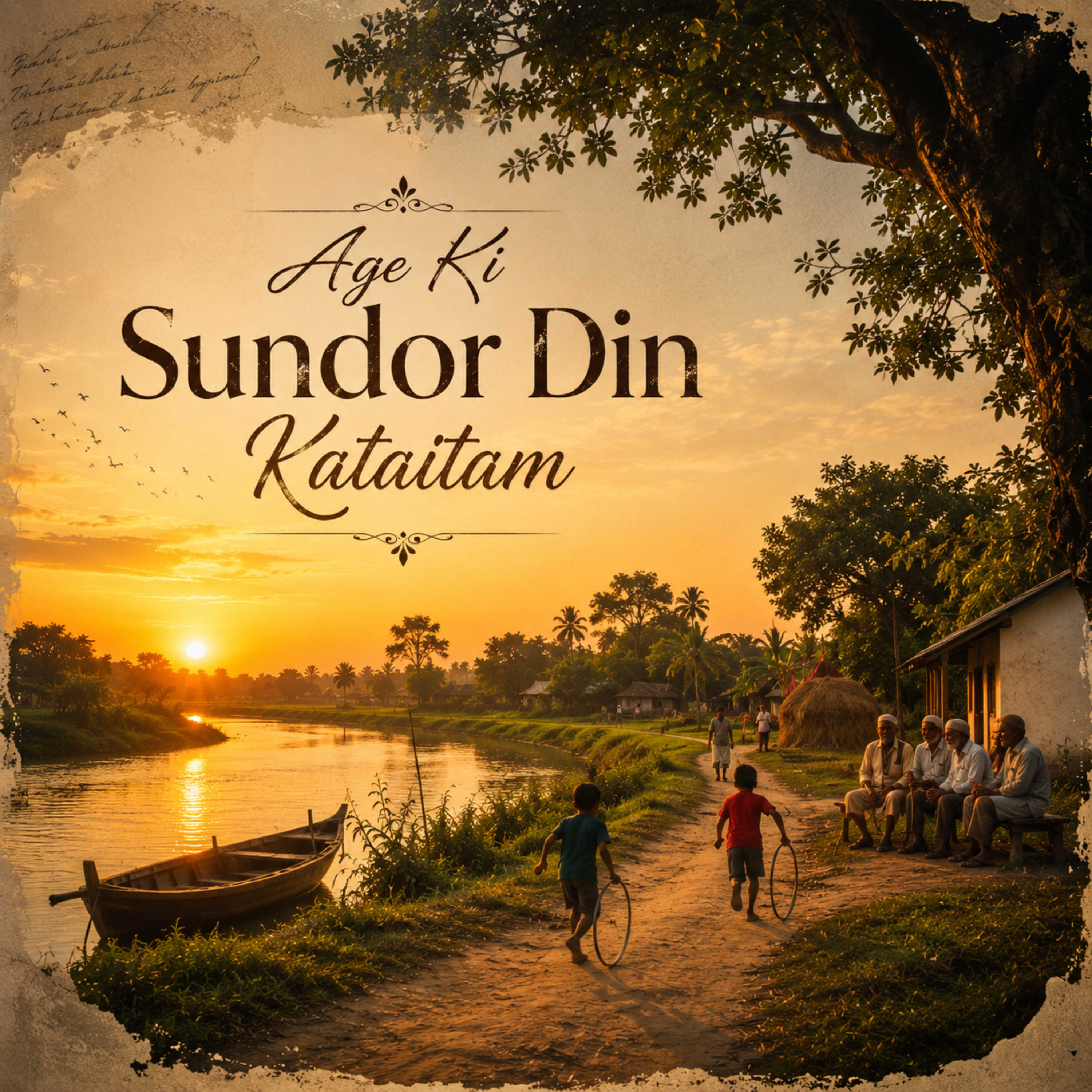 Age Ki Sundor Din Kataitam by Rabiul Karim cover art