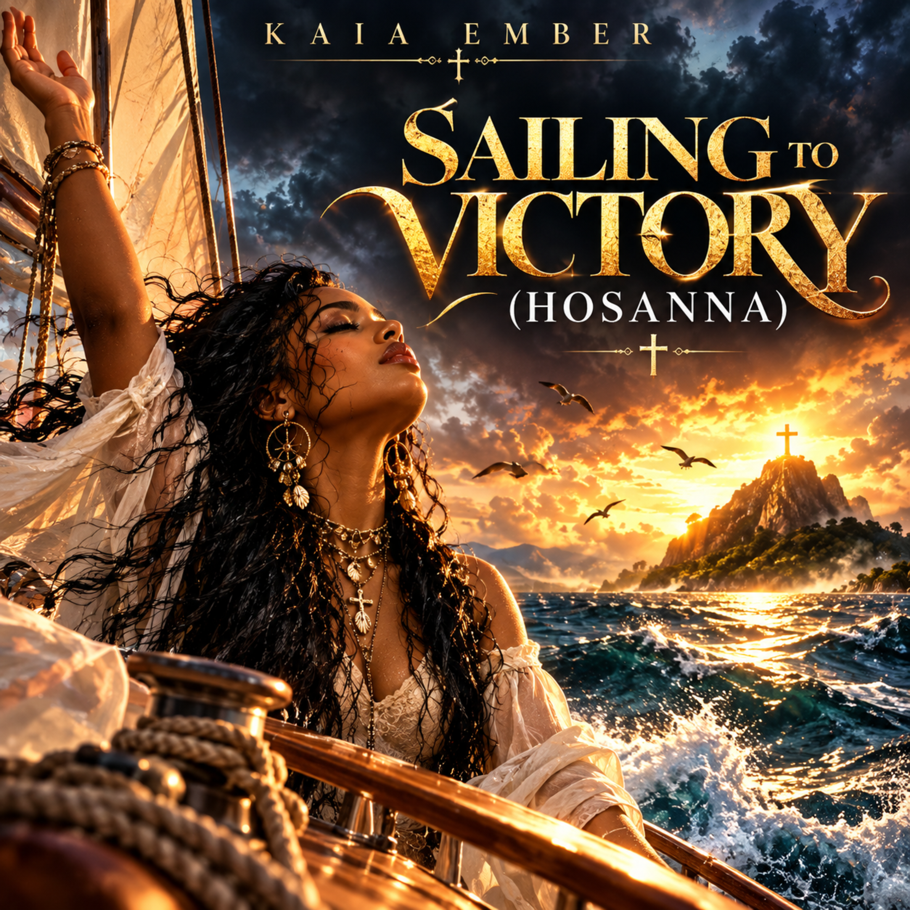 Sailing To Victory ( Hosanna) by ItsKaiaEmberMusic cover art
