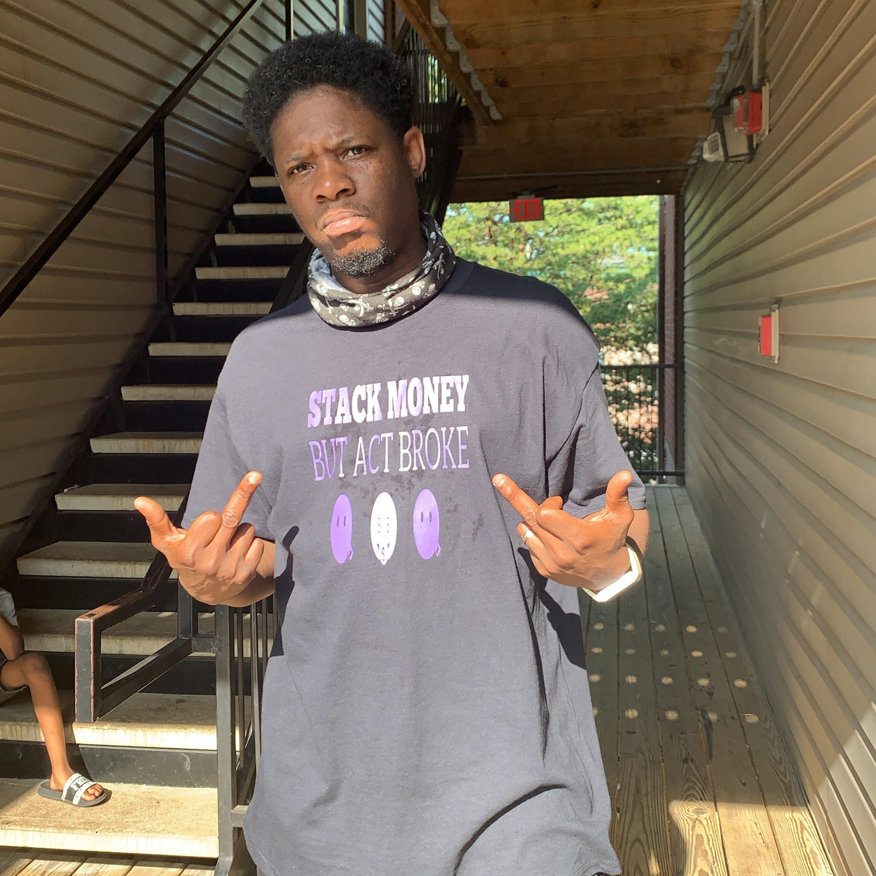 Neva Goin Bacc artwork