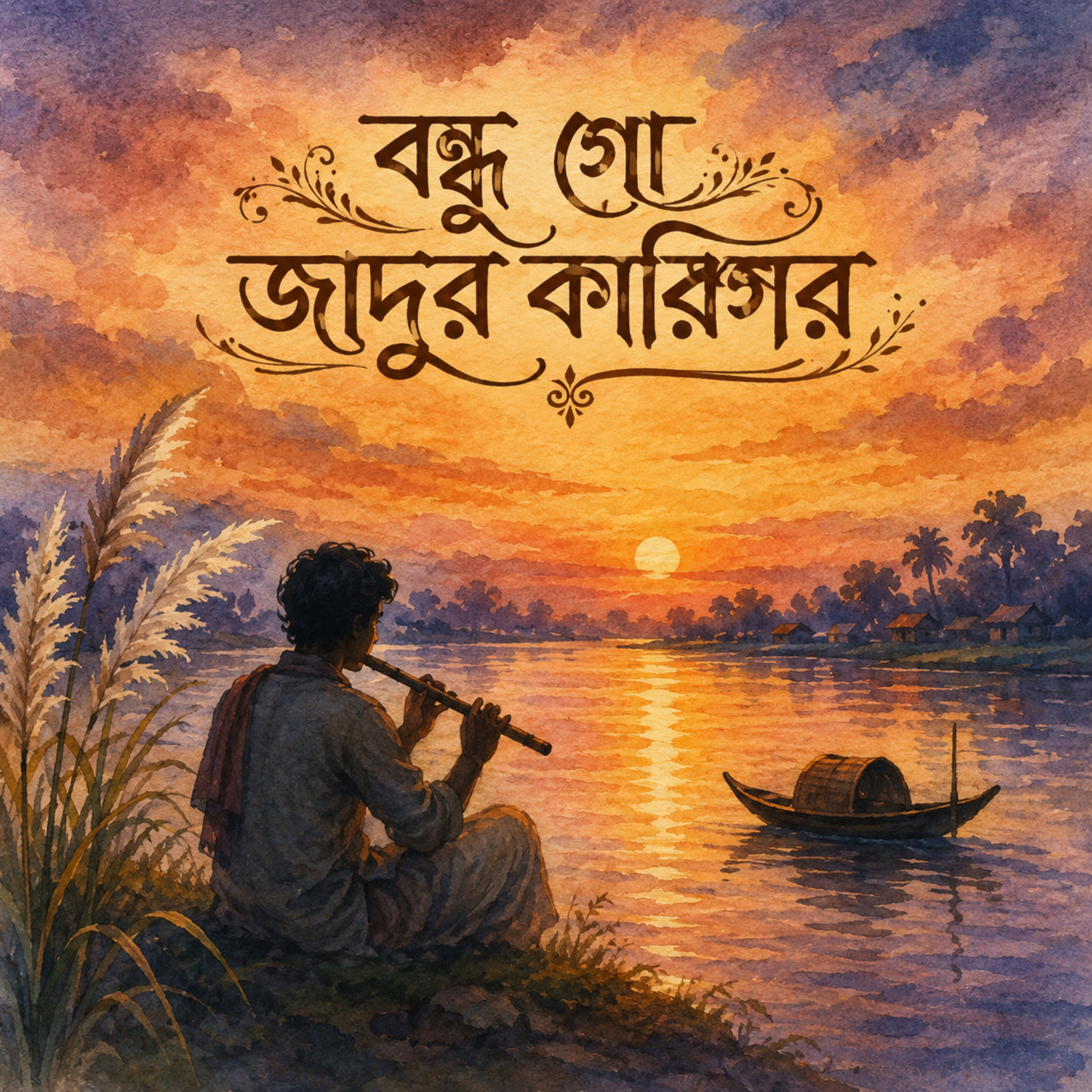 বন্ধু গো জাদুর কারিগর (Bengali Folk Song) by Rabiul Karim cover art