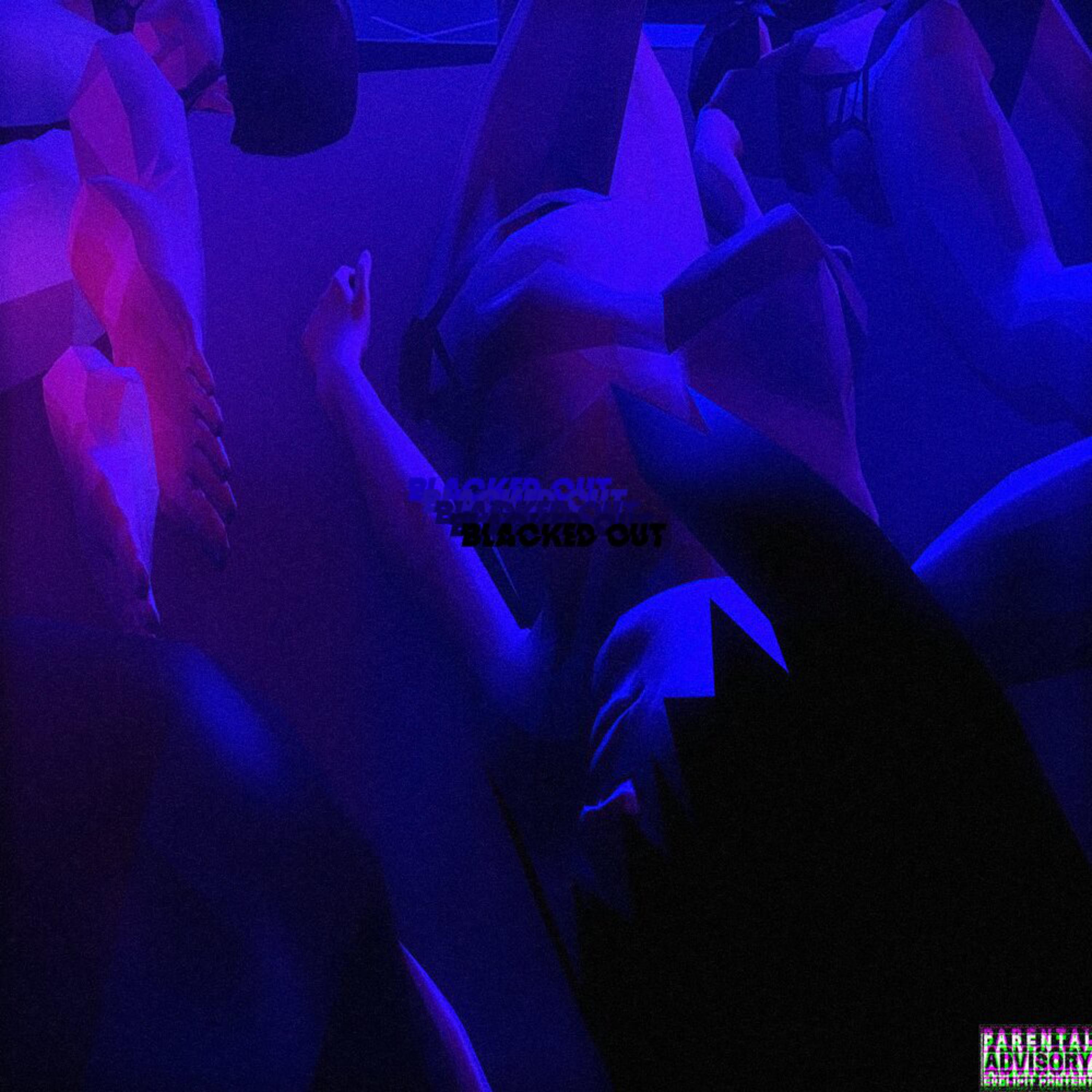 Blacked out artwork