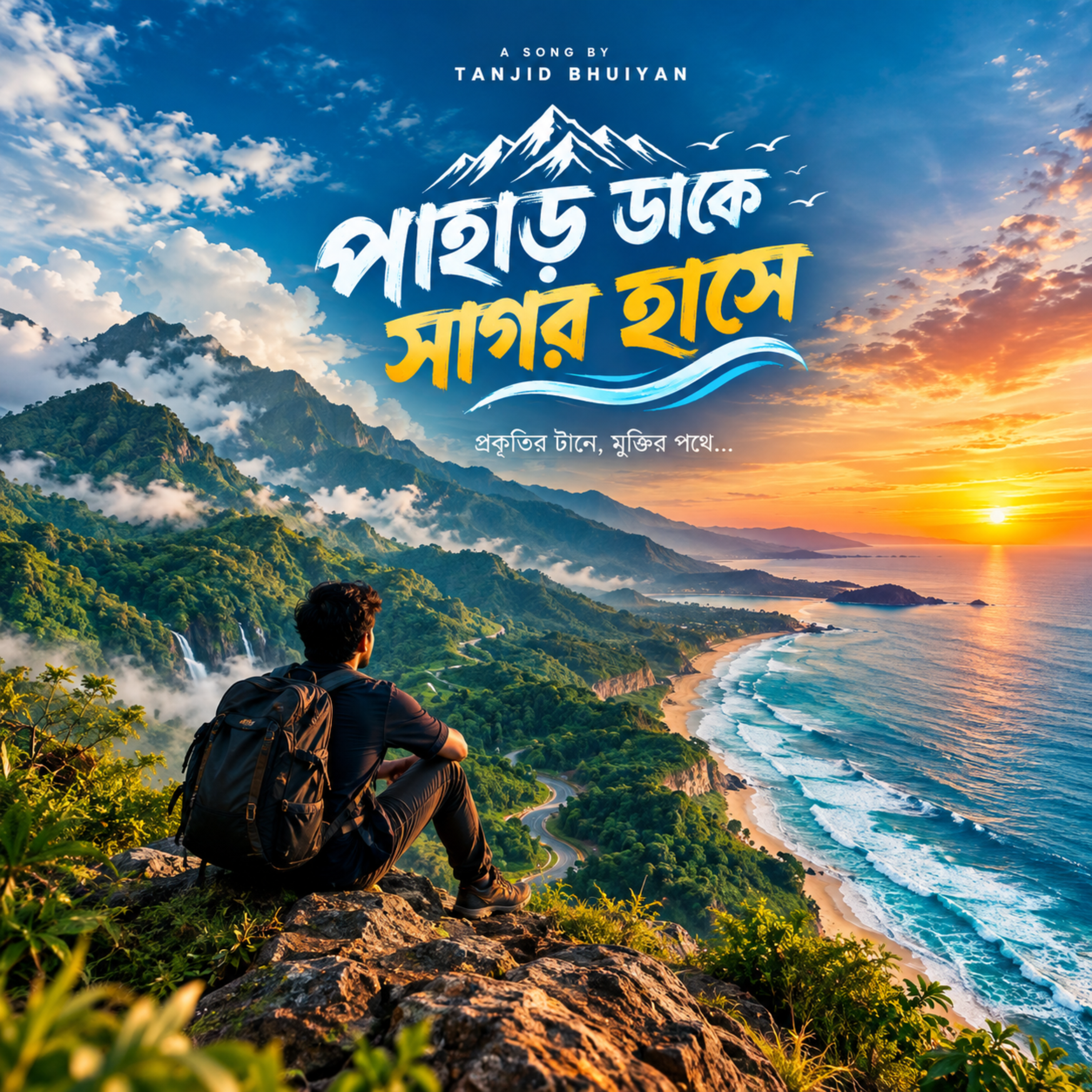 পাহাড় সমুদ্র ডাকে আমায় by Tanjid Bhuiyan cover art