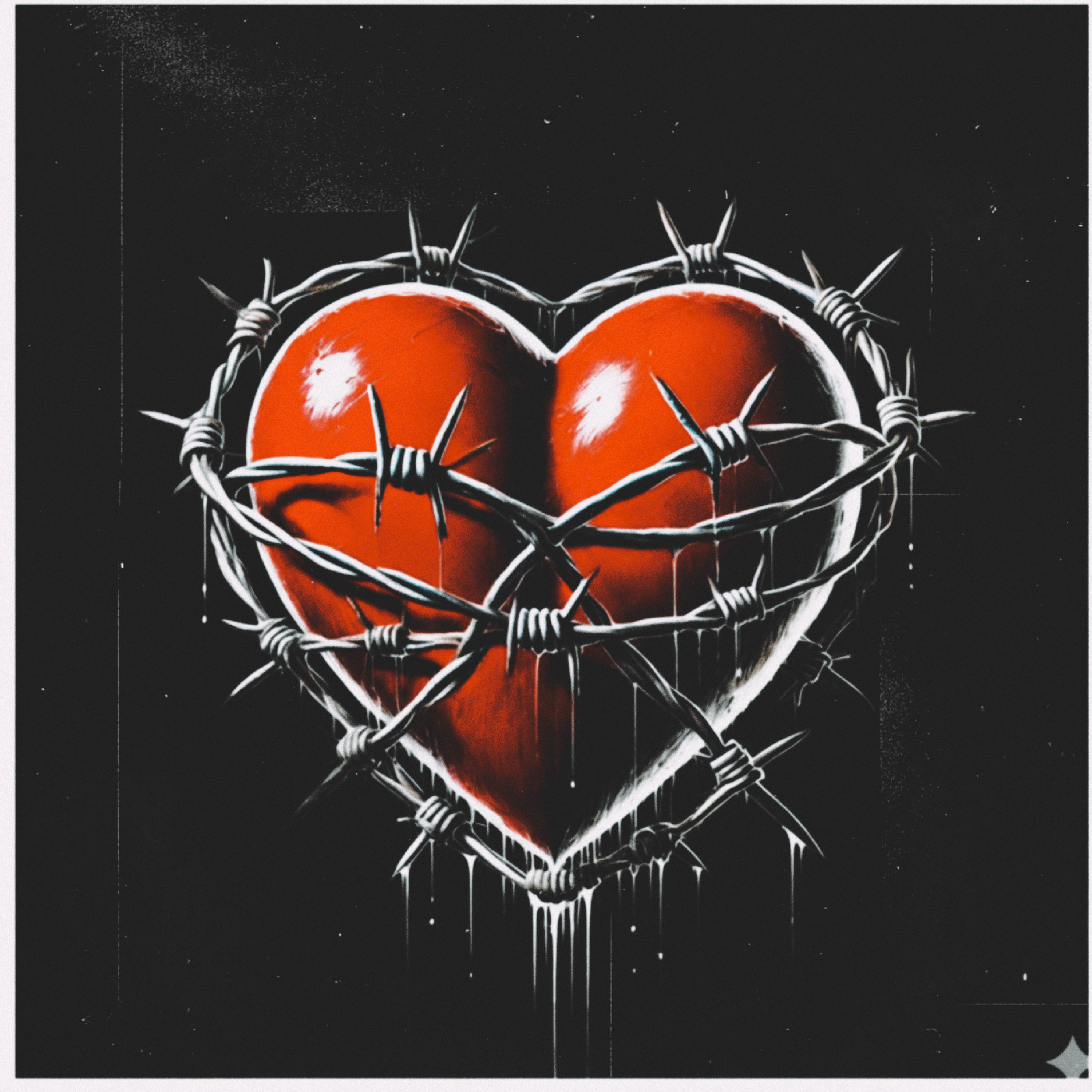 Hooked artwork