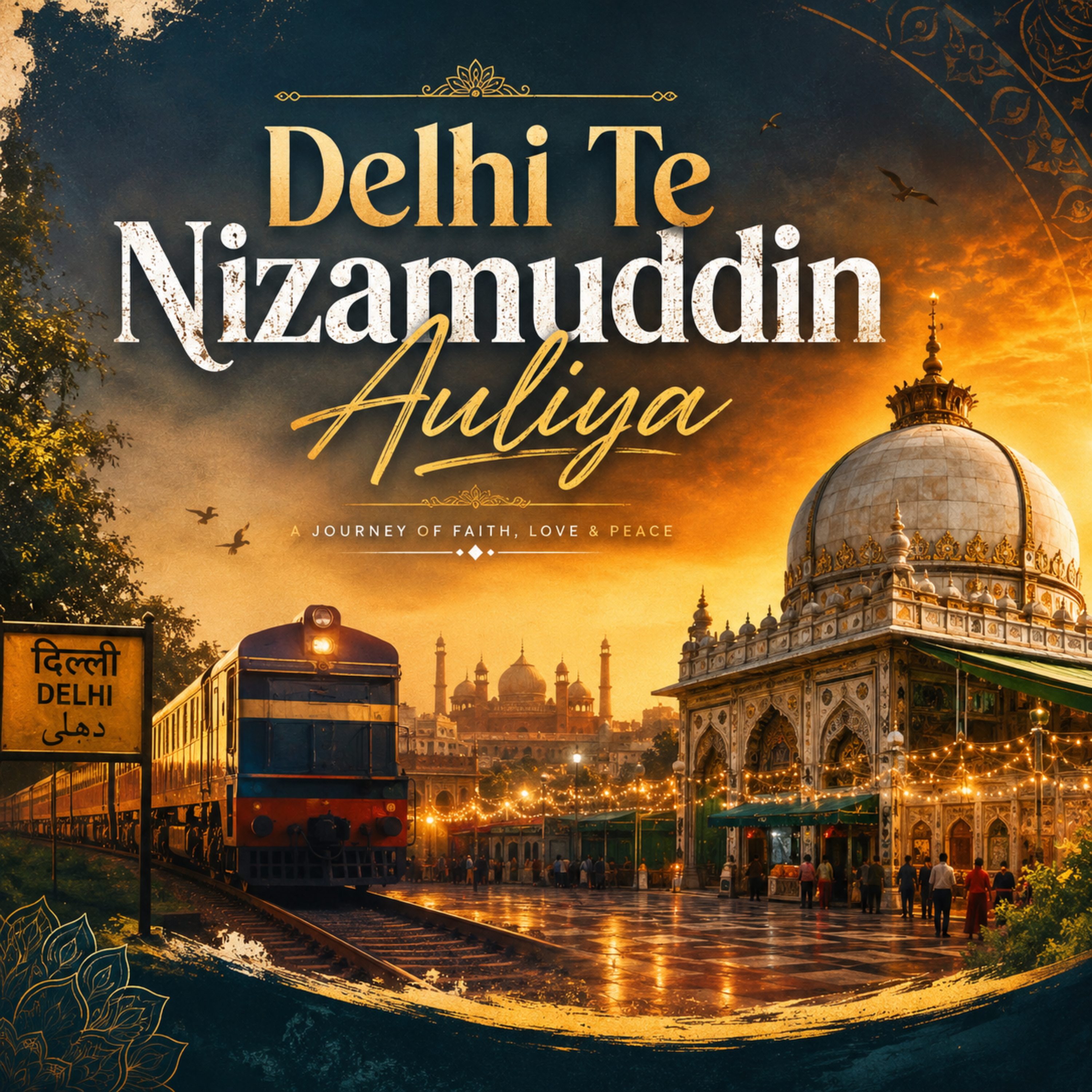 Delhi Te Nizamuddin Auliya by Rabiul Karim cover art