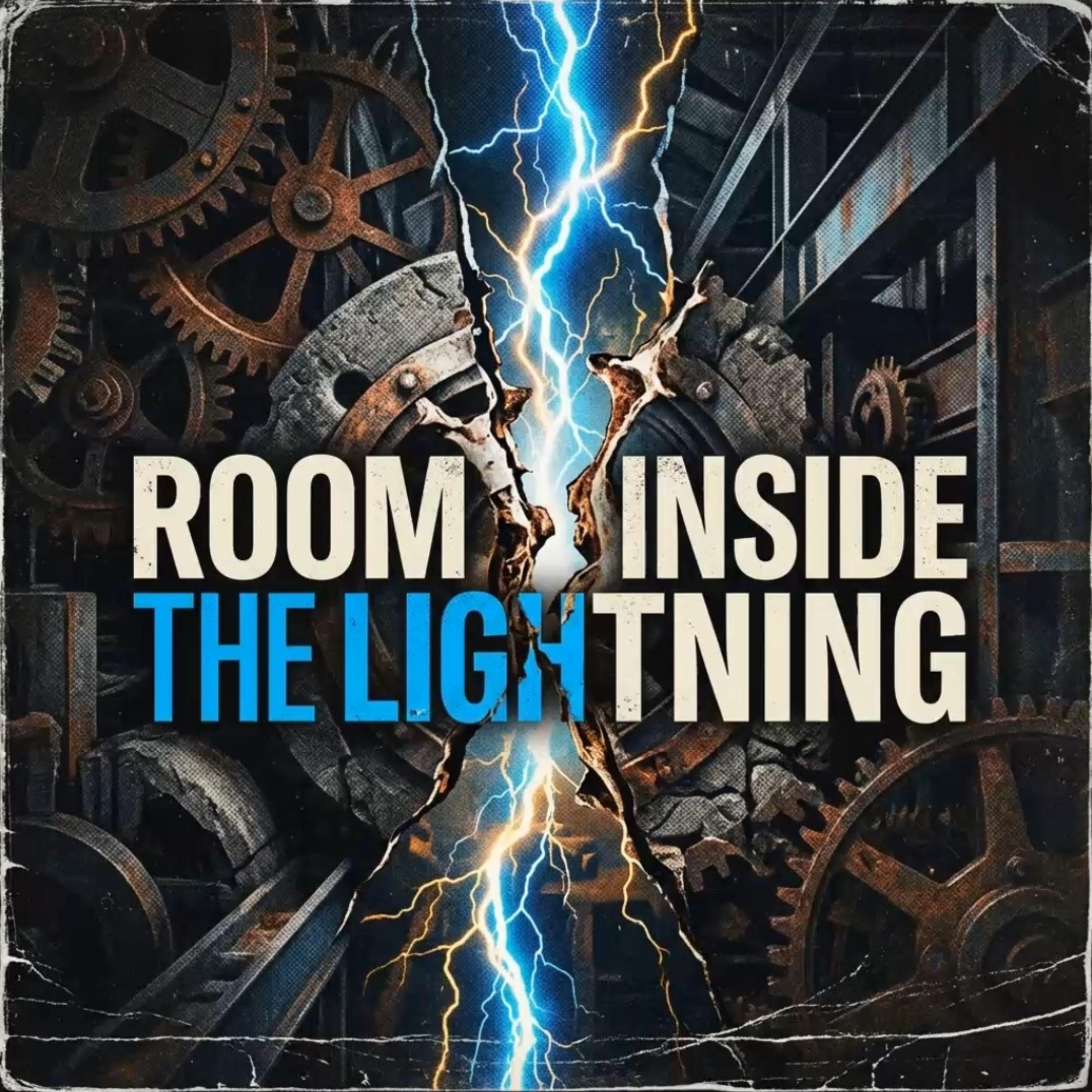 room inside the lightning artwork