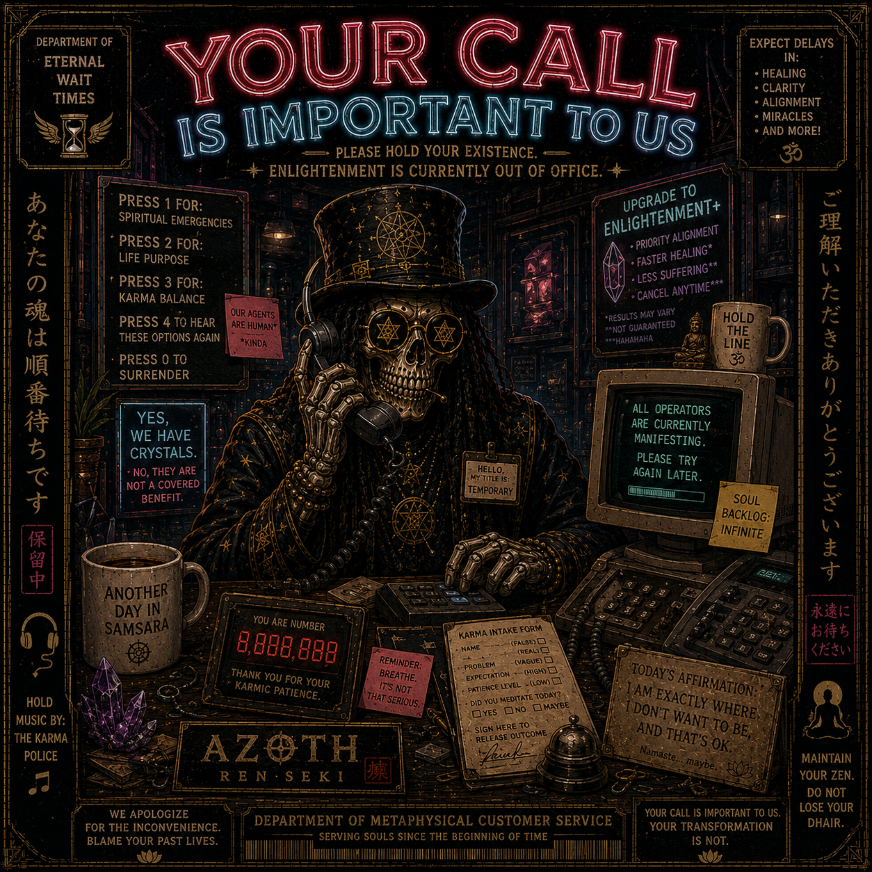 Your Call Is Important To Us by Azoth cover art