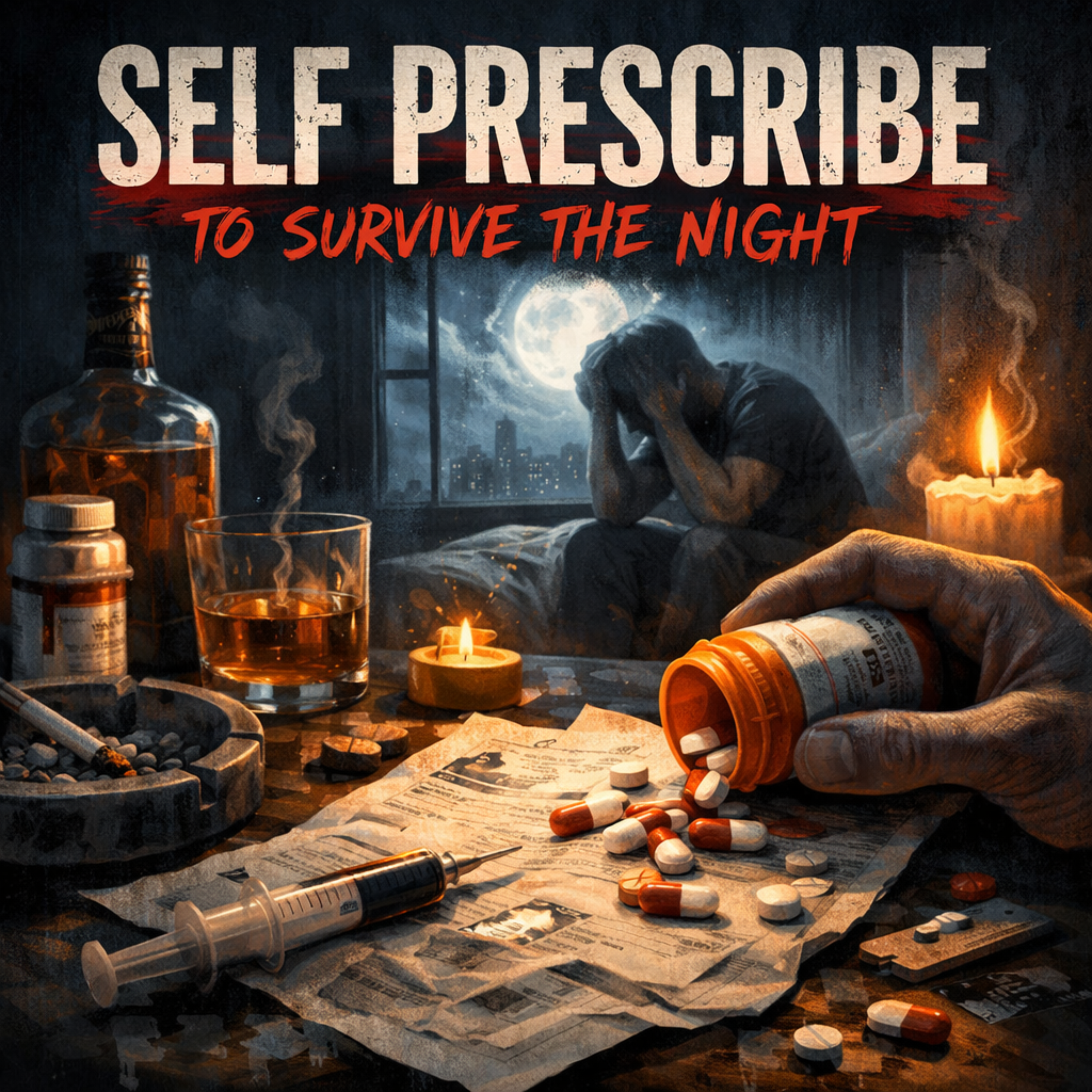 Self Prescribe To Survive The Night artwork