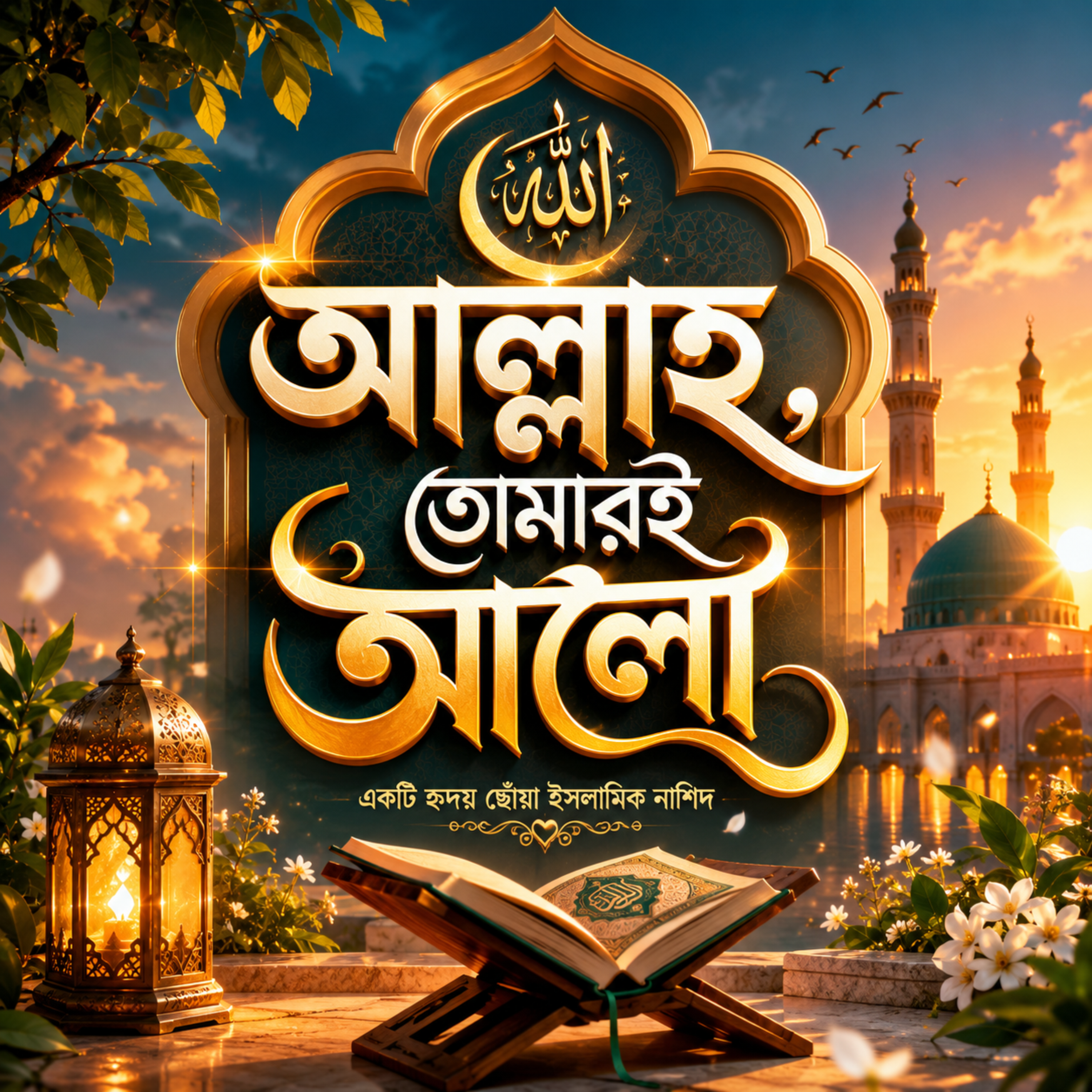 আল্লাহ, তোমারই আলো by Hafizur Rahman Siddique cover art