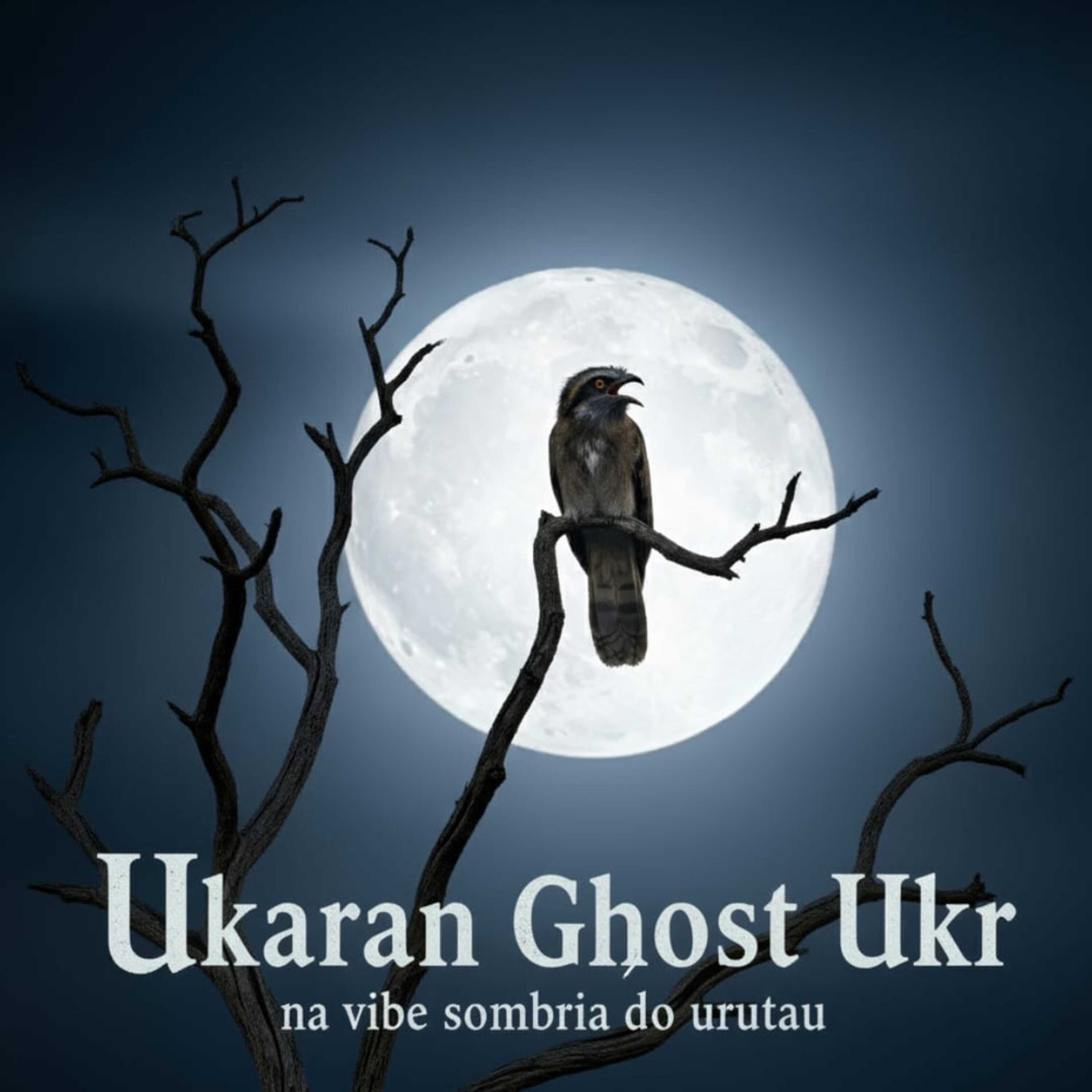 Ghost Ukr na vibe sombria do urutau artwork