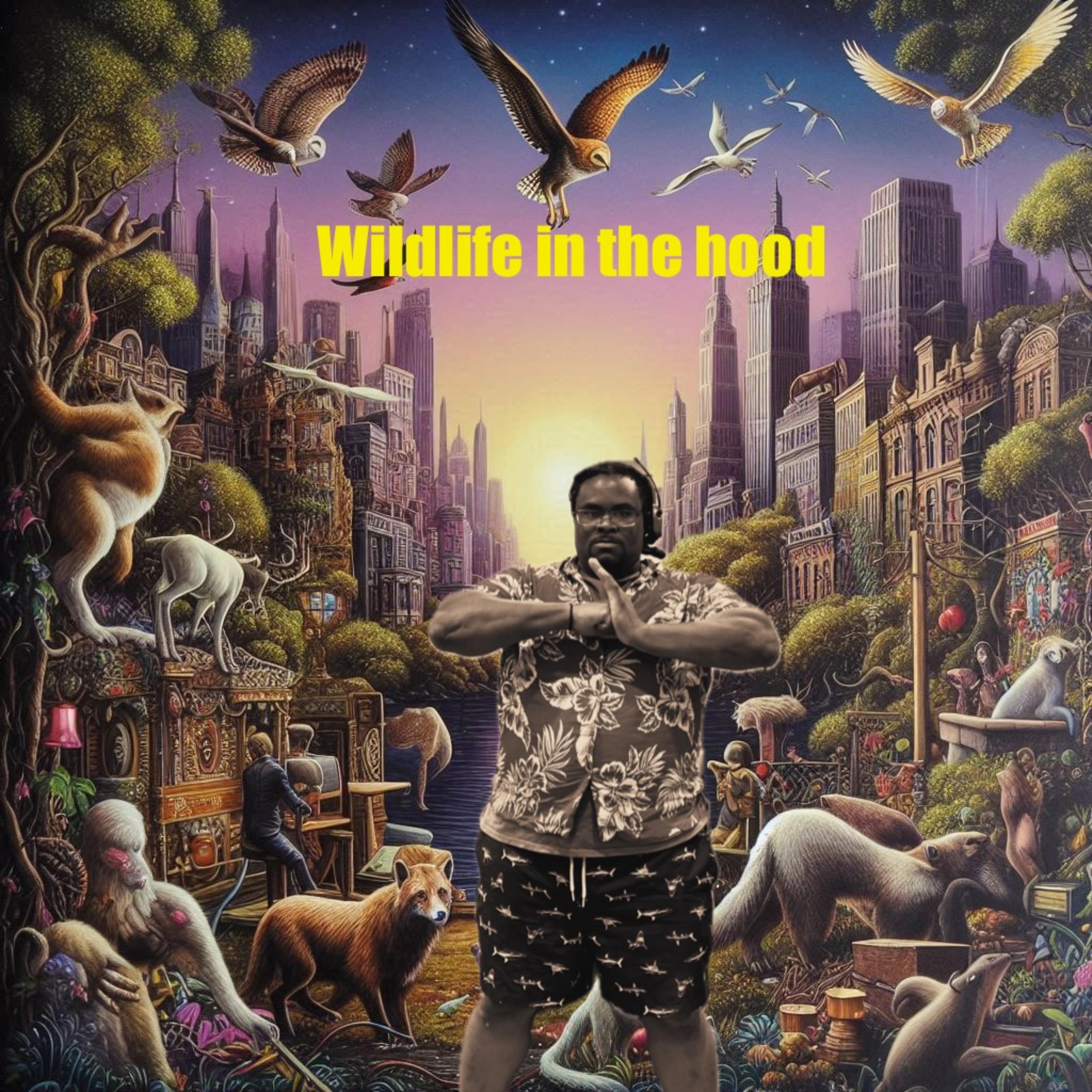 Wildlife in the hood artwork