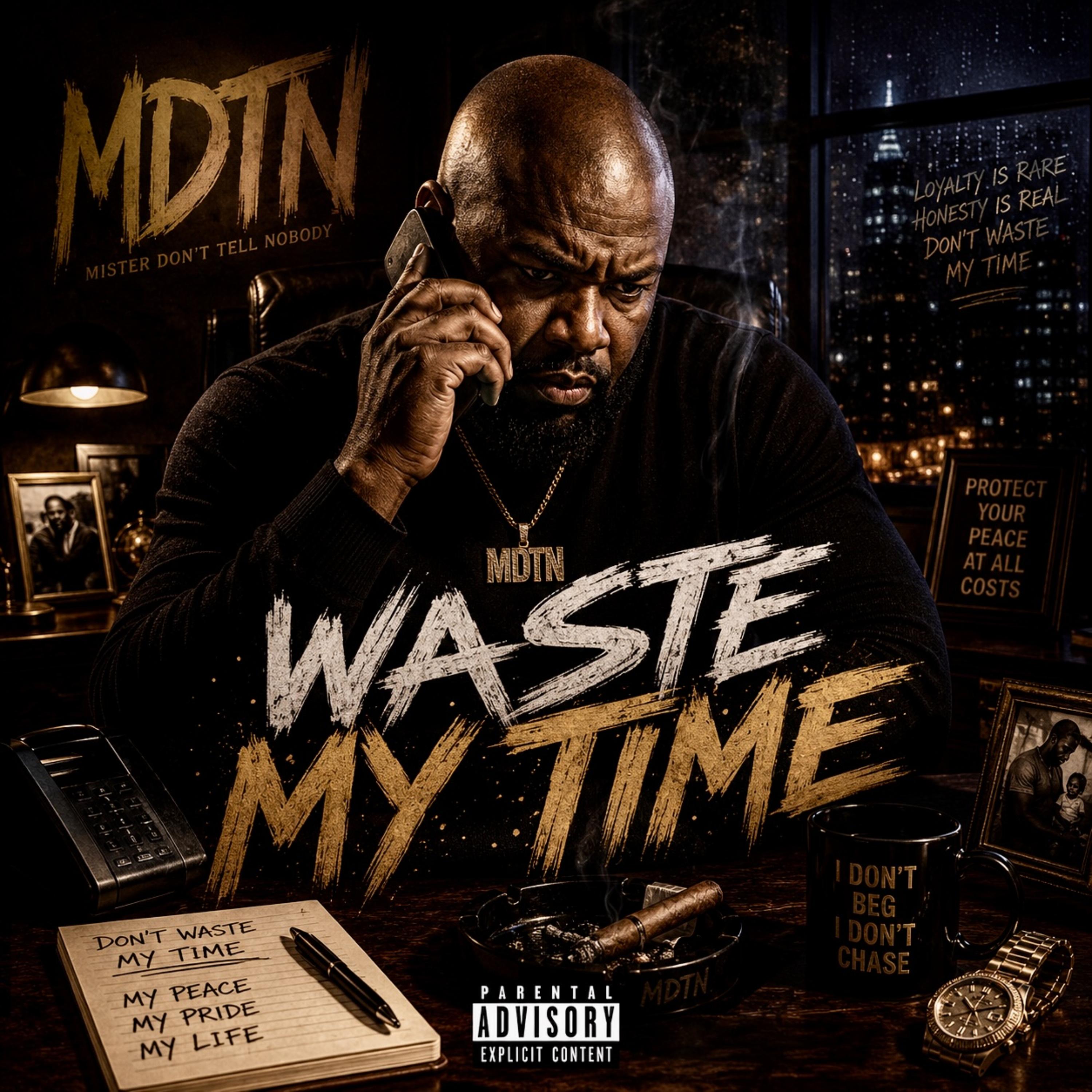 Waste My Time by Mister Dont Tell nobody cover art