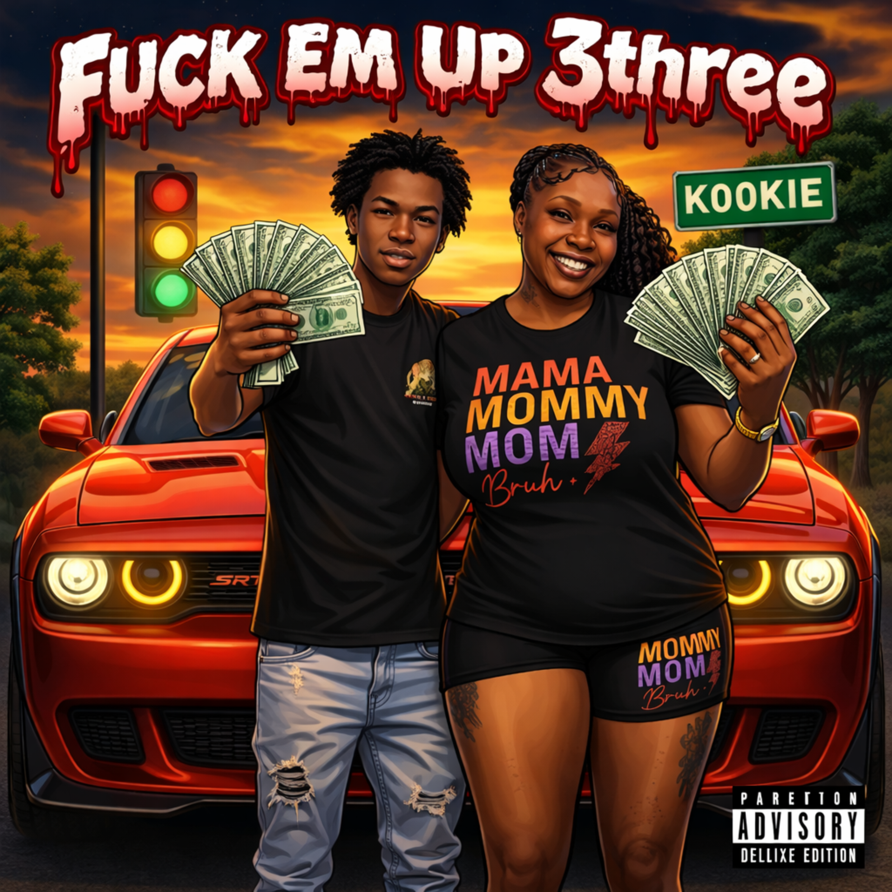 Fuck Em Up 3three artwork