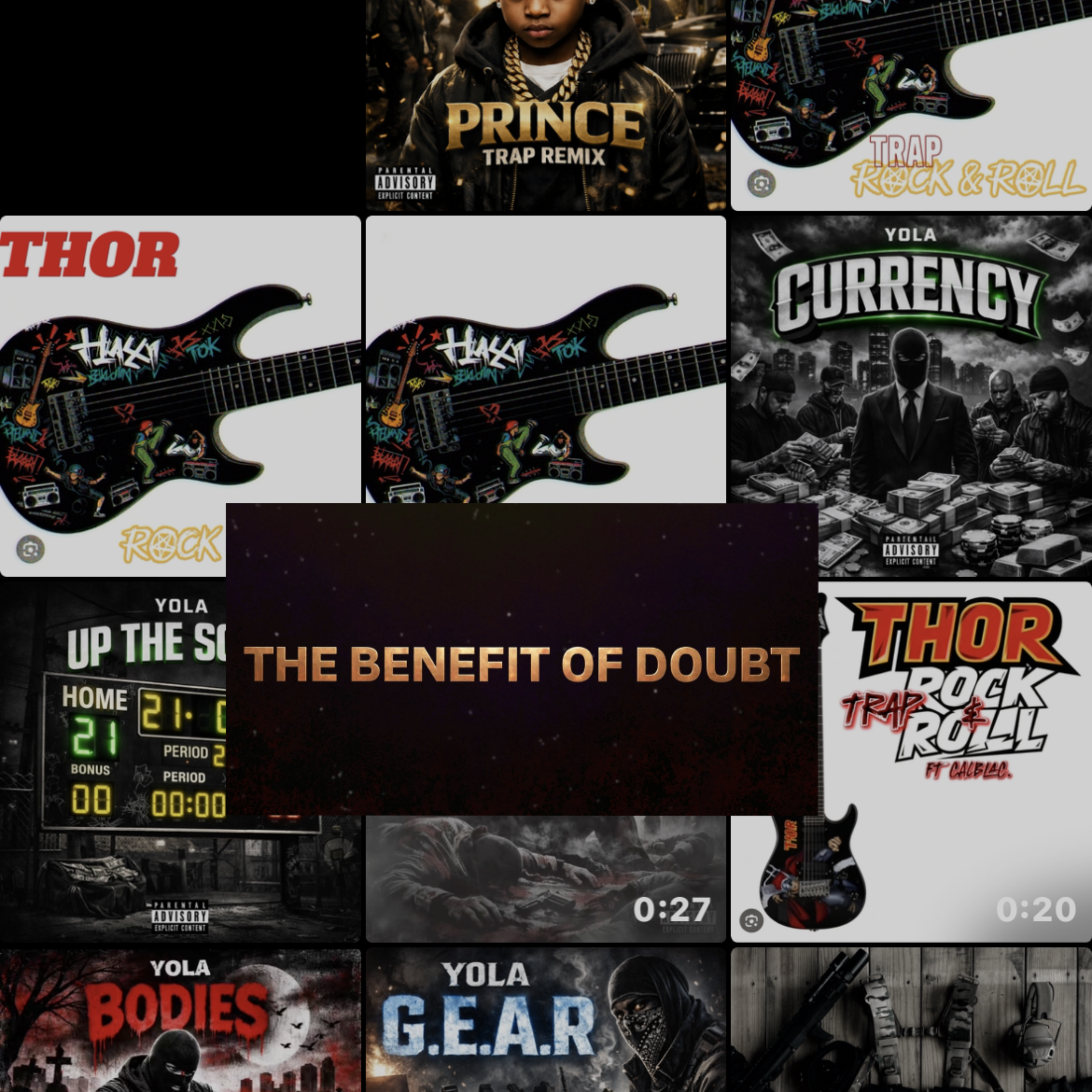 THE BENEFIT OF DOUBT artwork