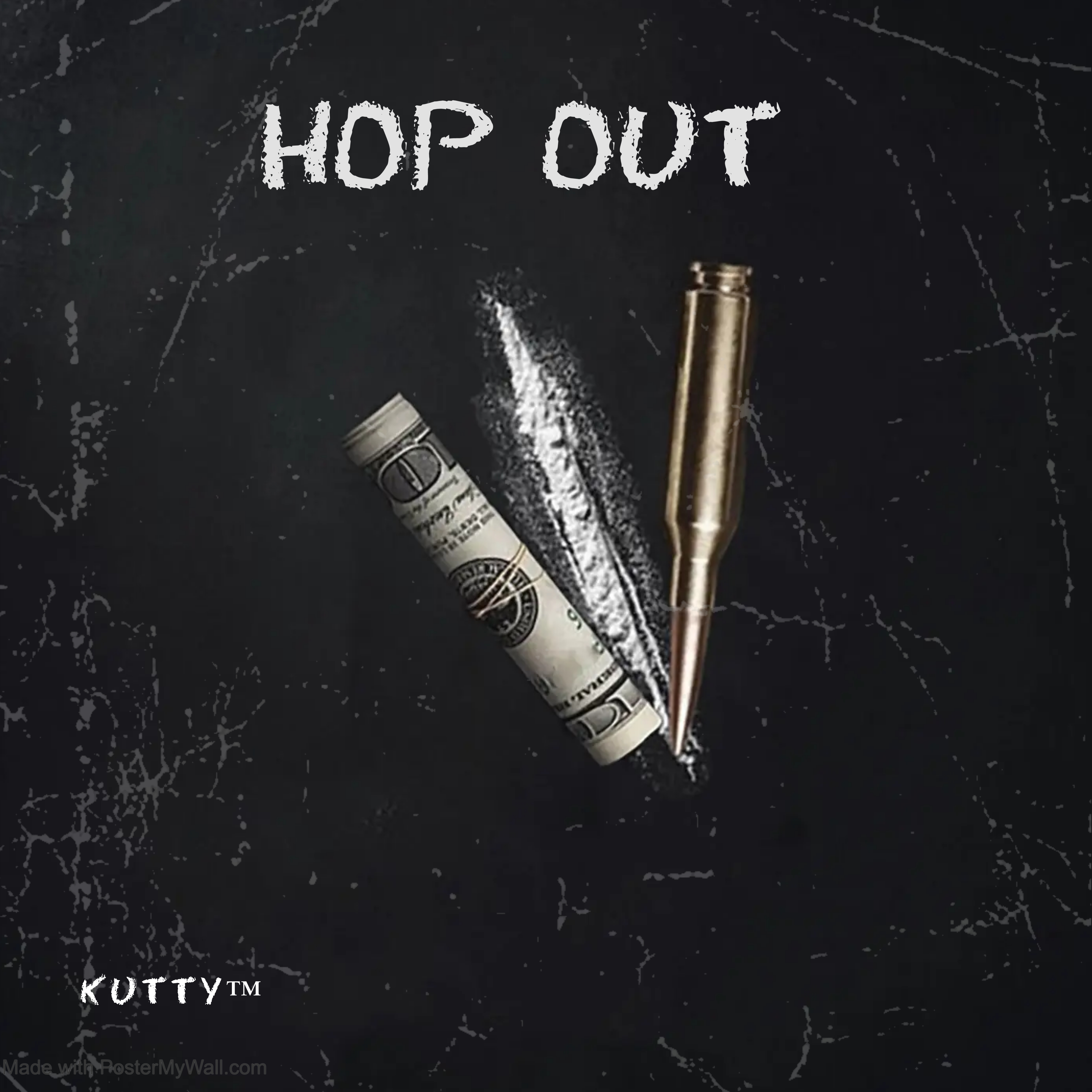 HOP OUT artwork
