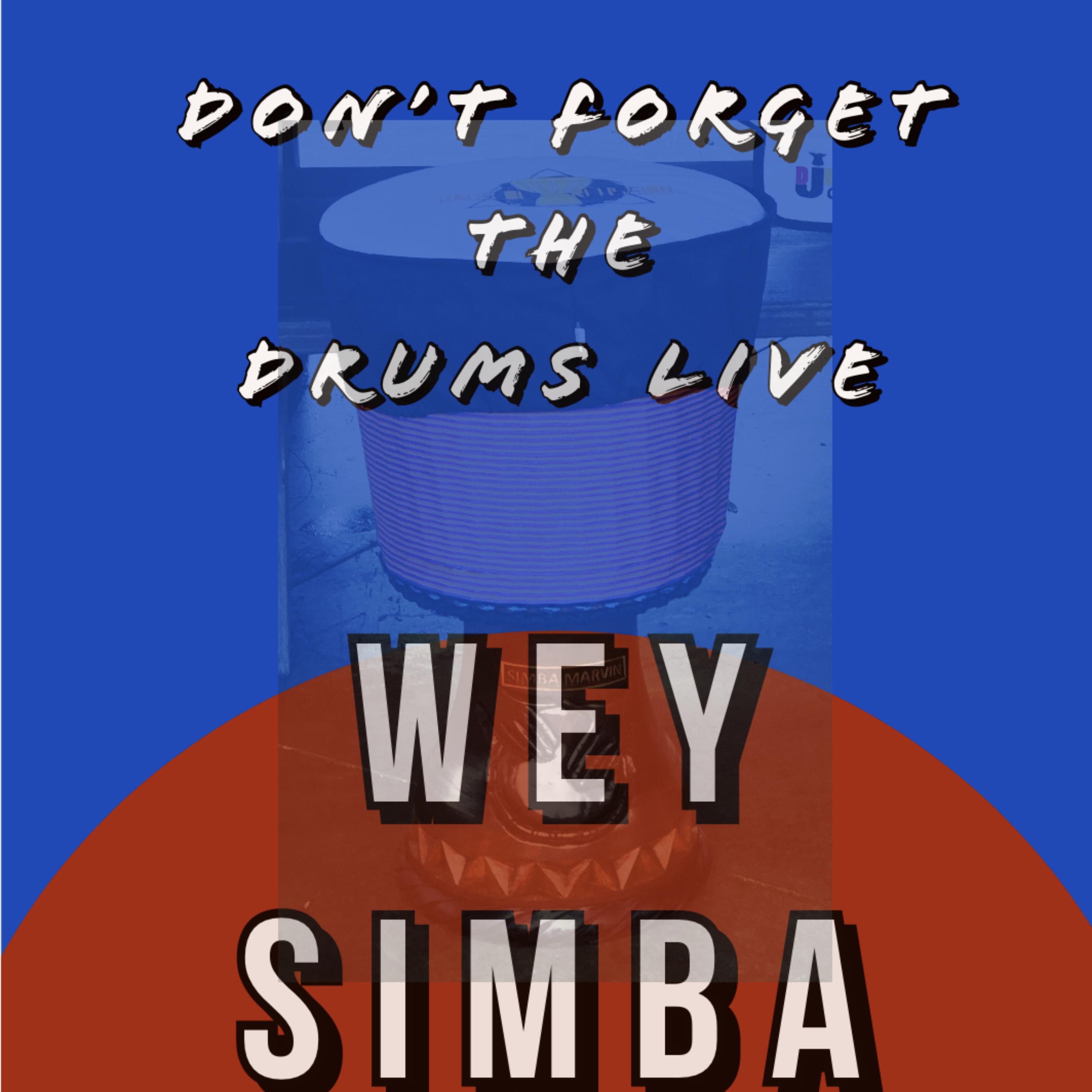 Dont Forget The Drums Live artwork
