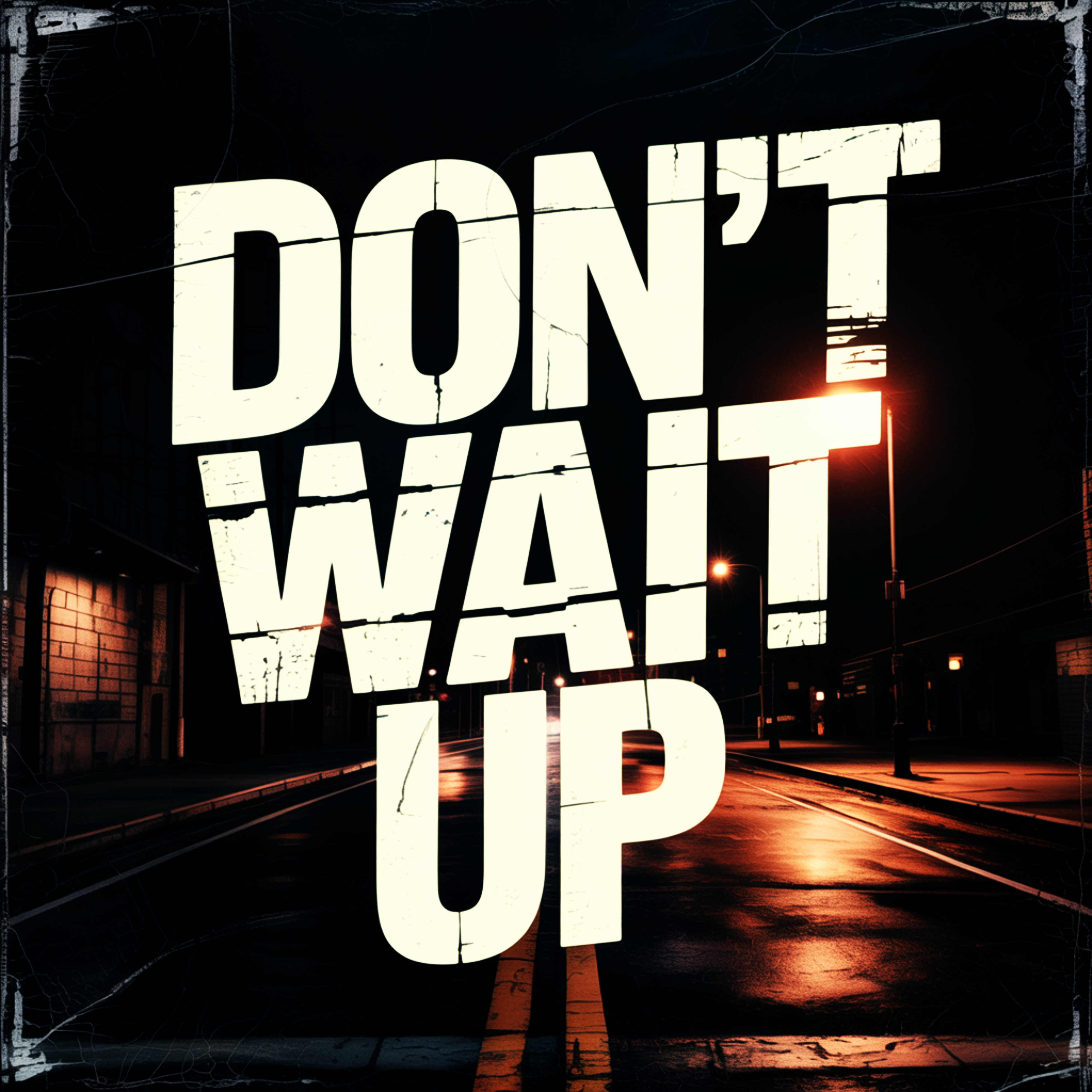 Don't Wait Up artwork
