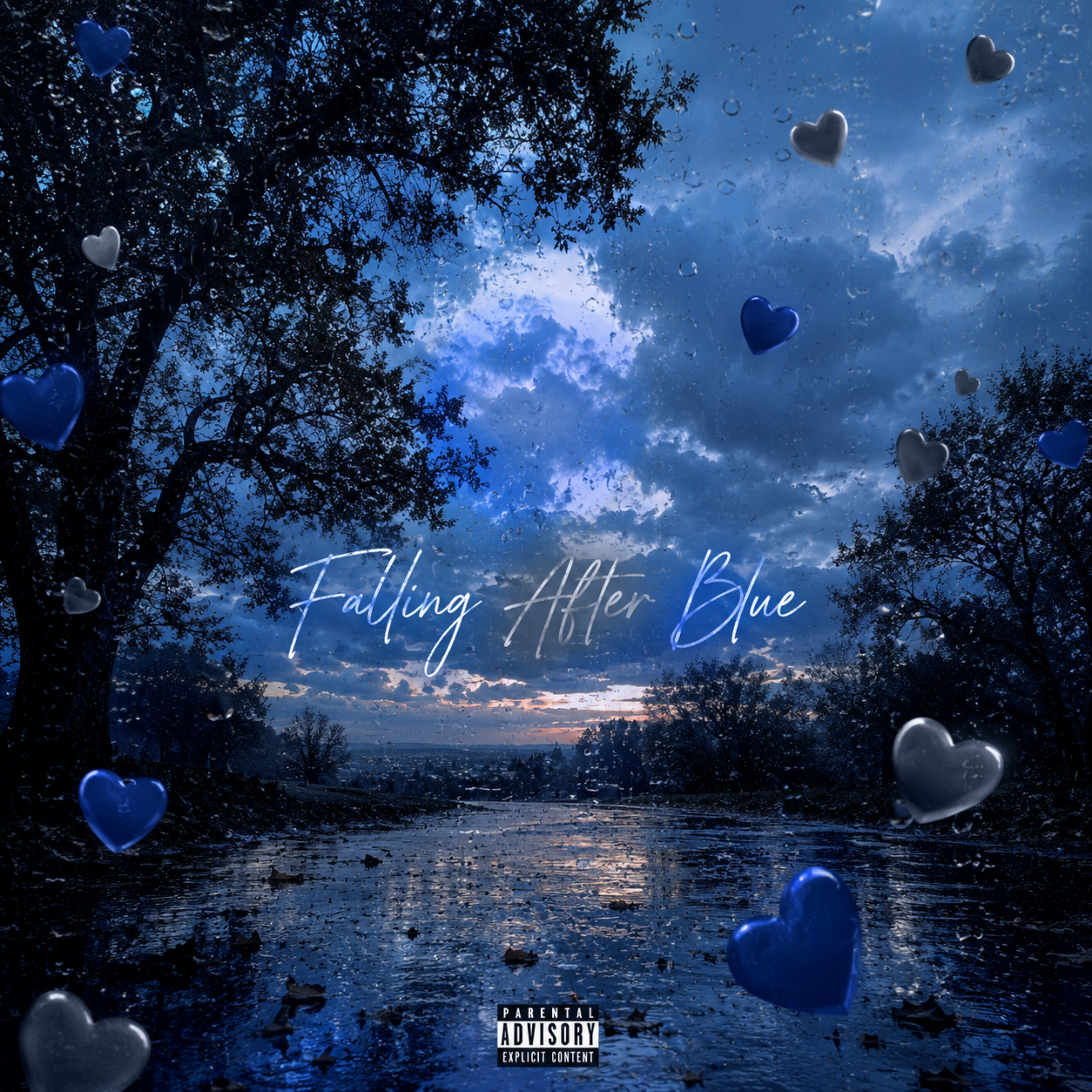 When Rain Falls Blue by Sunsetgrey cover art