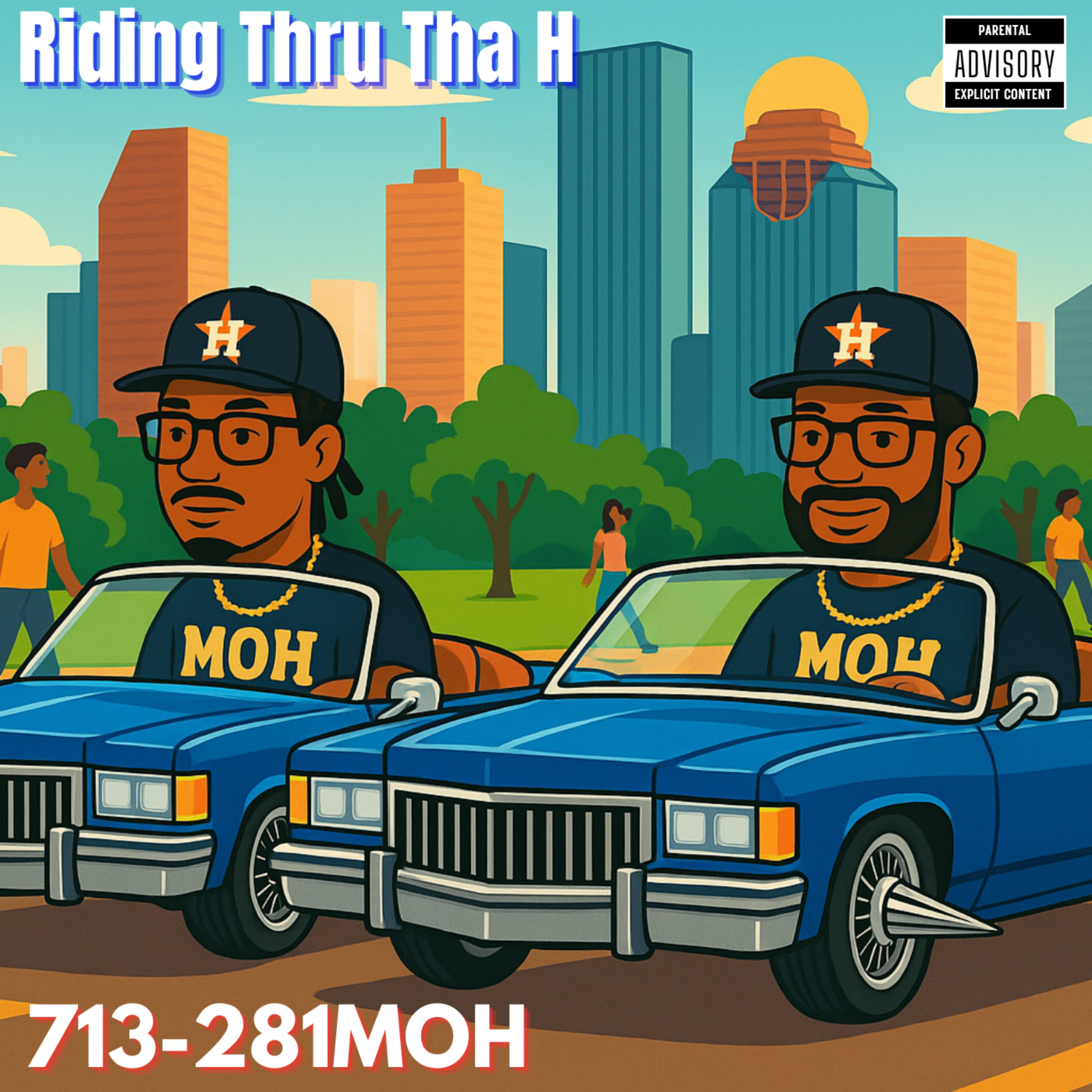Riding Thru Tha H artwork