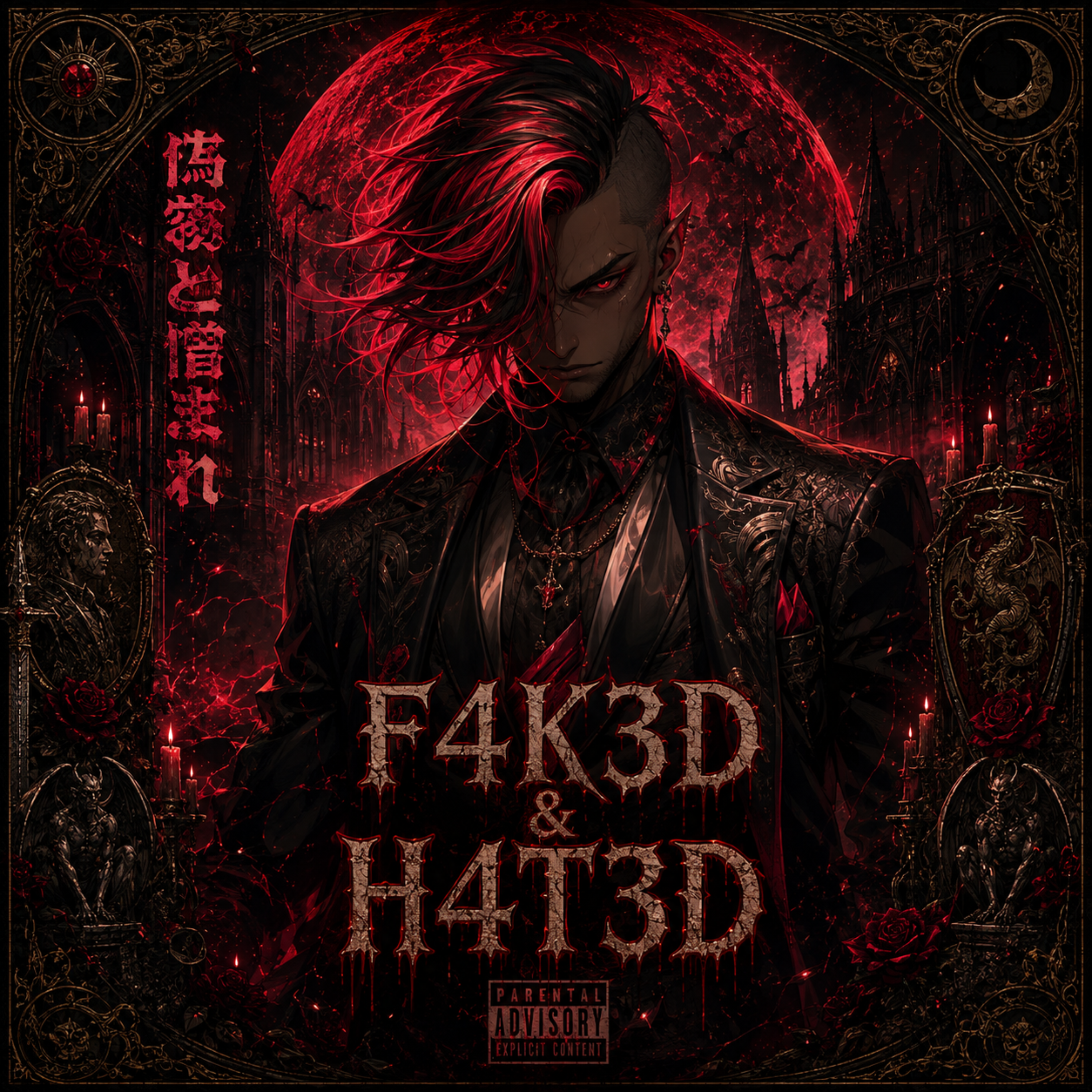 F4K3D & H4T3D by V4!NT1 cover art