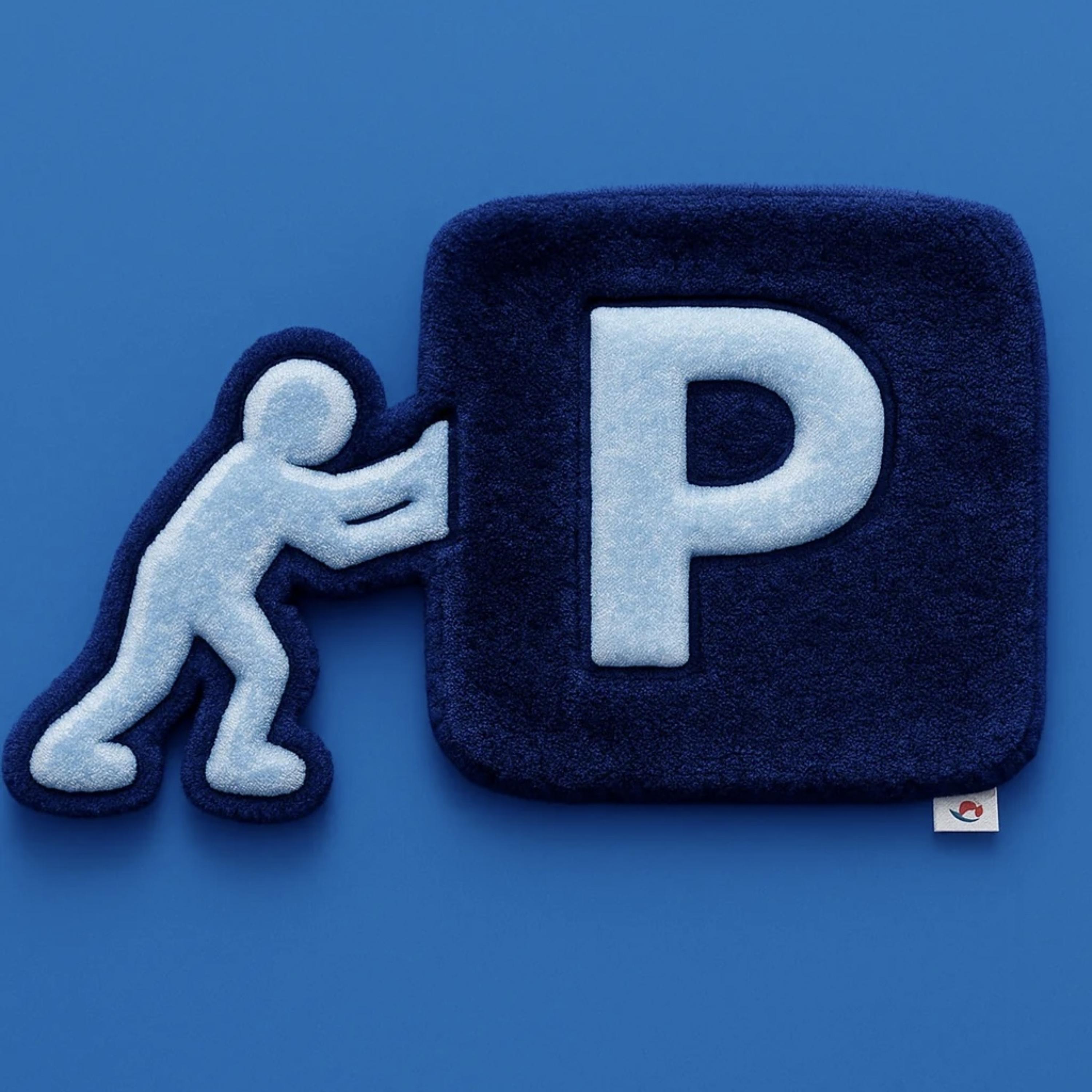 PUSHING P artwork