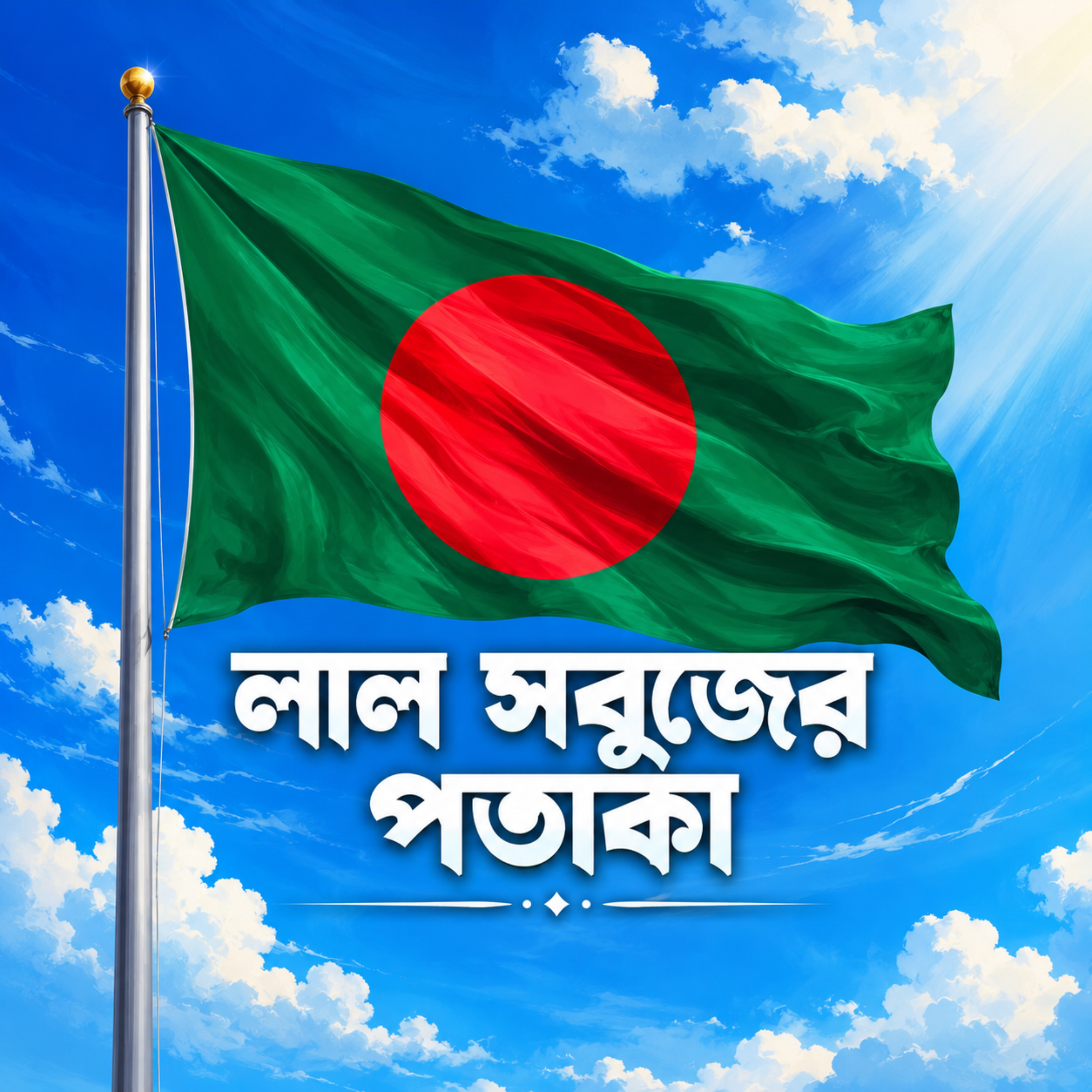 লাল সবুজের পতাকা (Lal Sobujer Potaka) by Rabiul Karim cover art