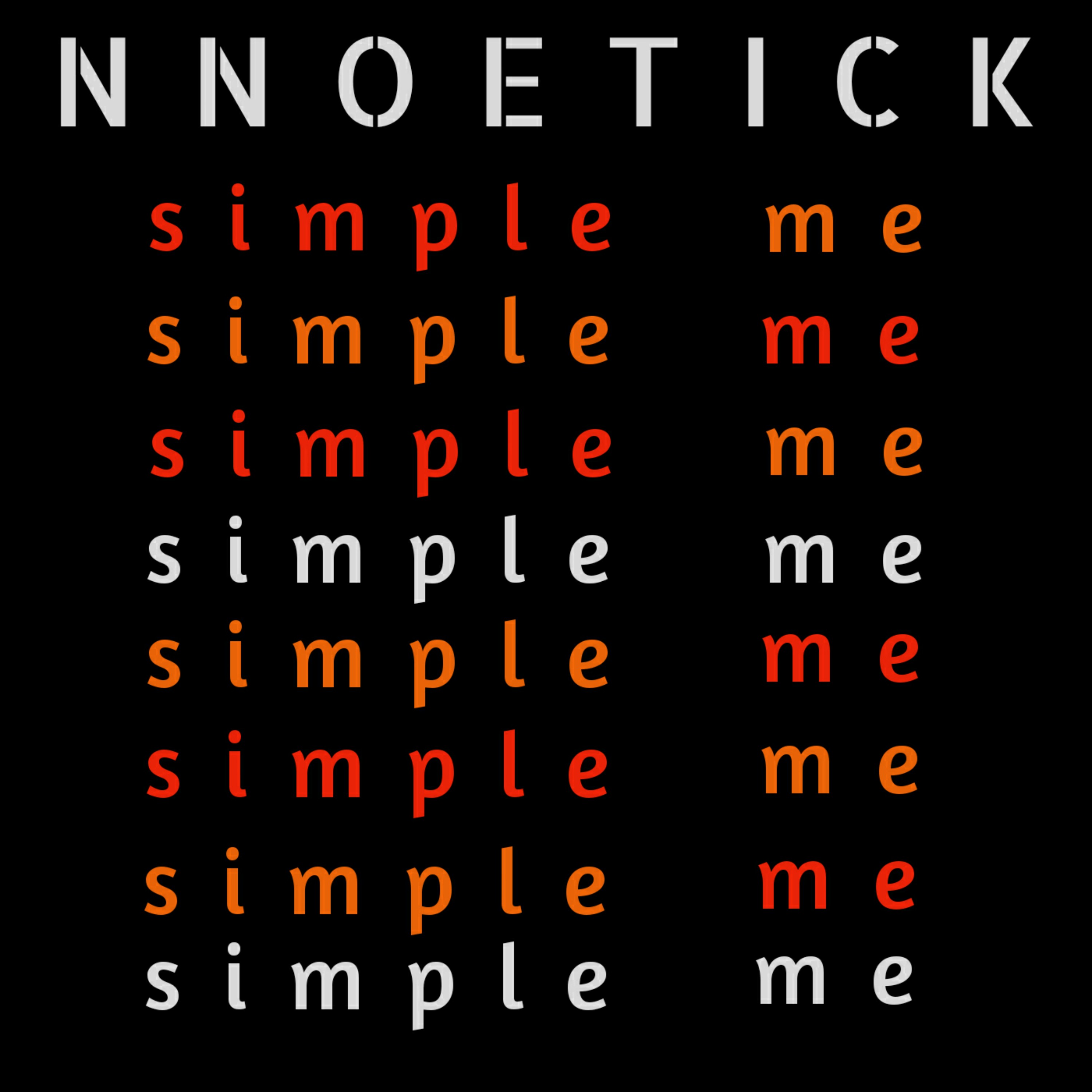 Simple Me by NNOETICK cover art