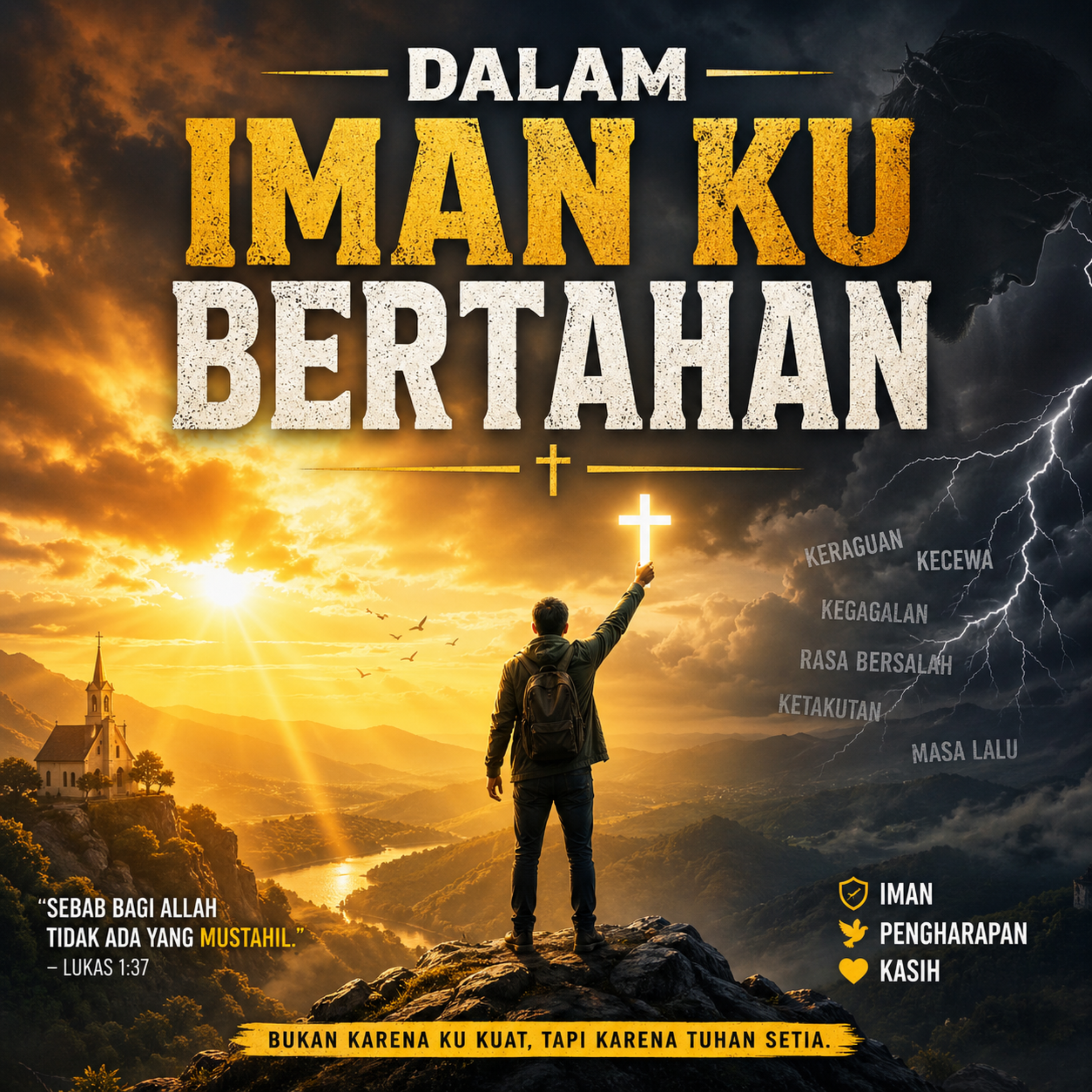 Dalam Iman Ku Bertahan artwork