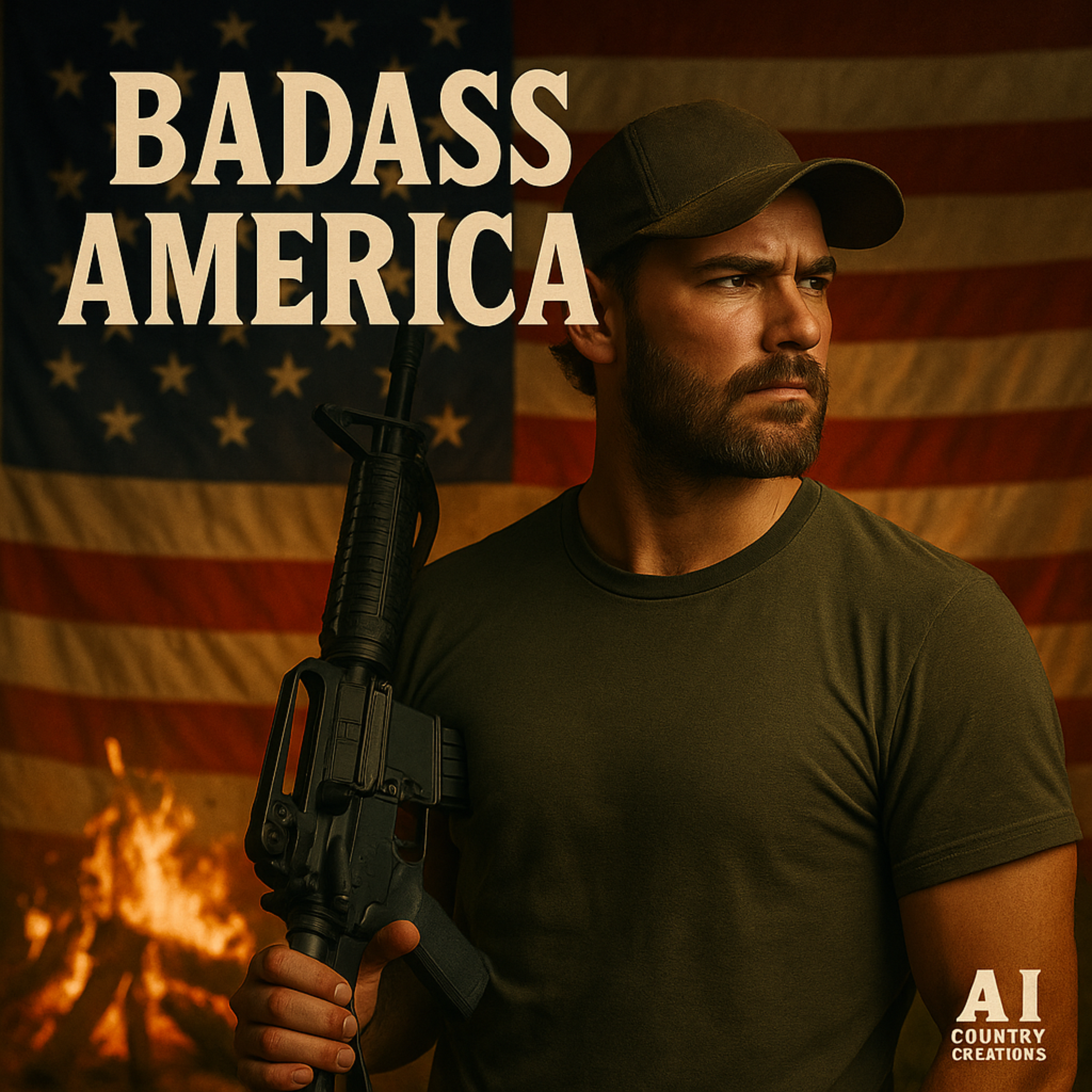 Badass America artwork