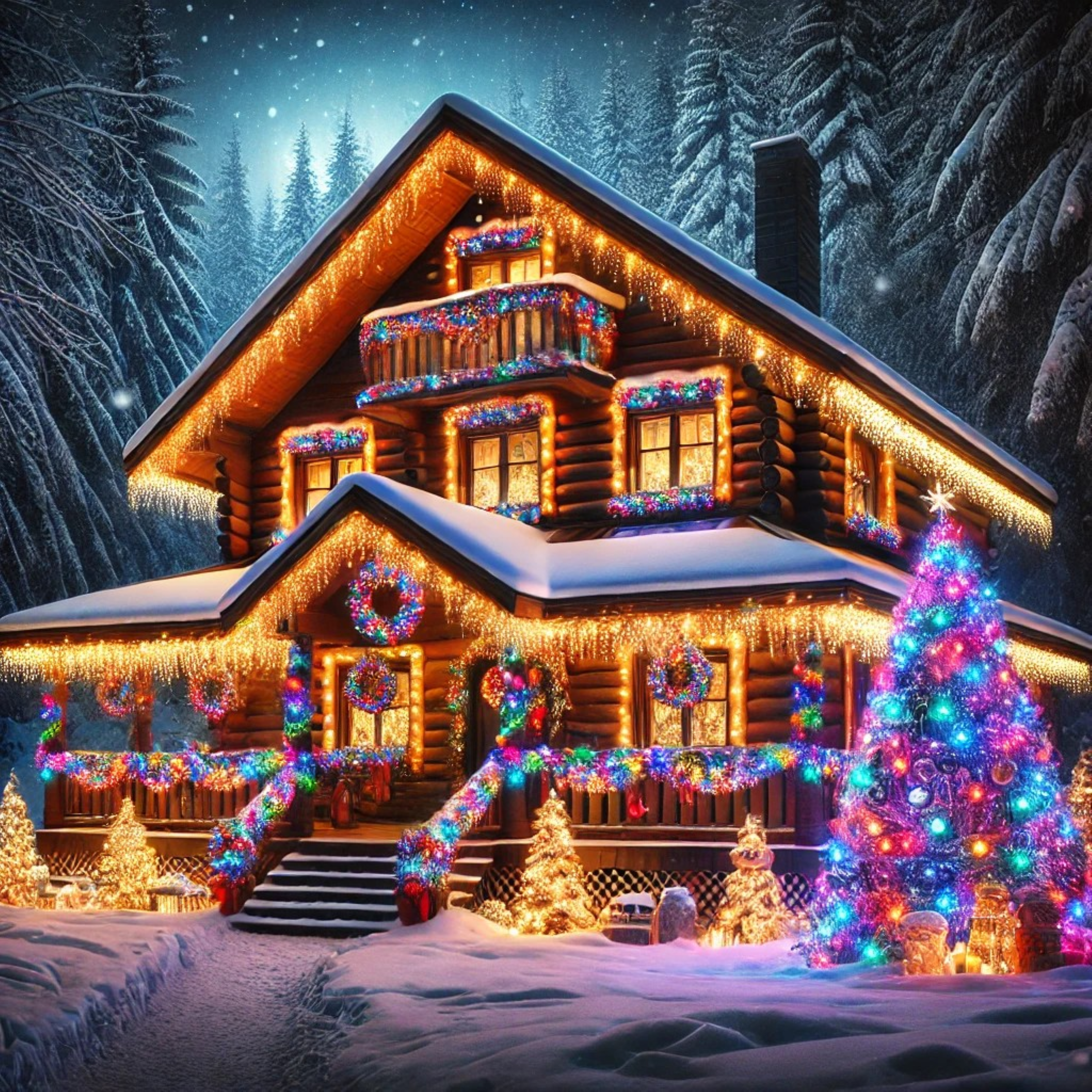 Snowfall Nostalgia LoFi artwork