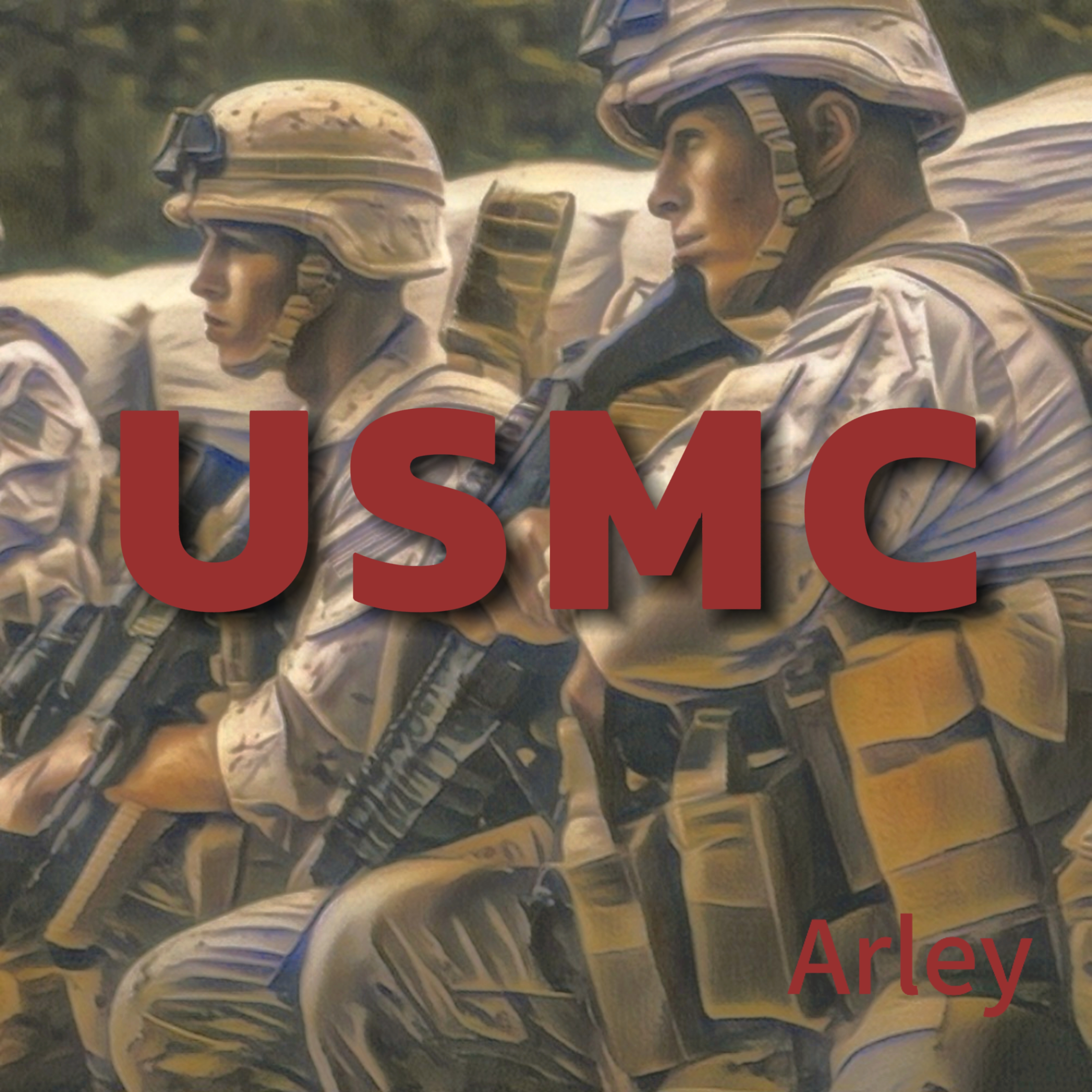 U.S.M.C. artwork