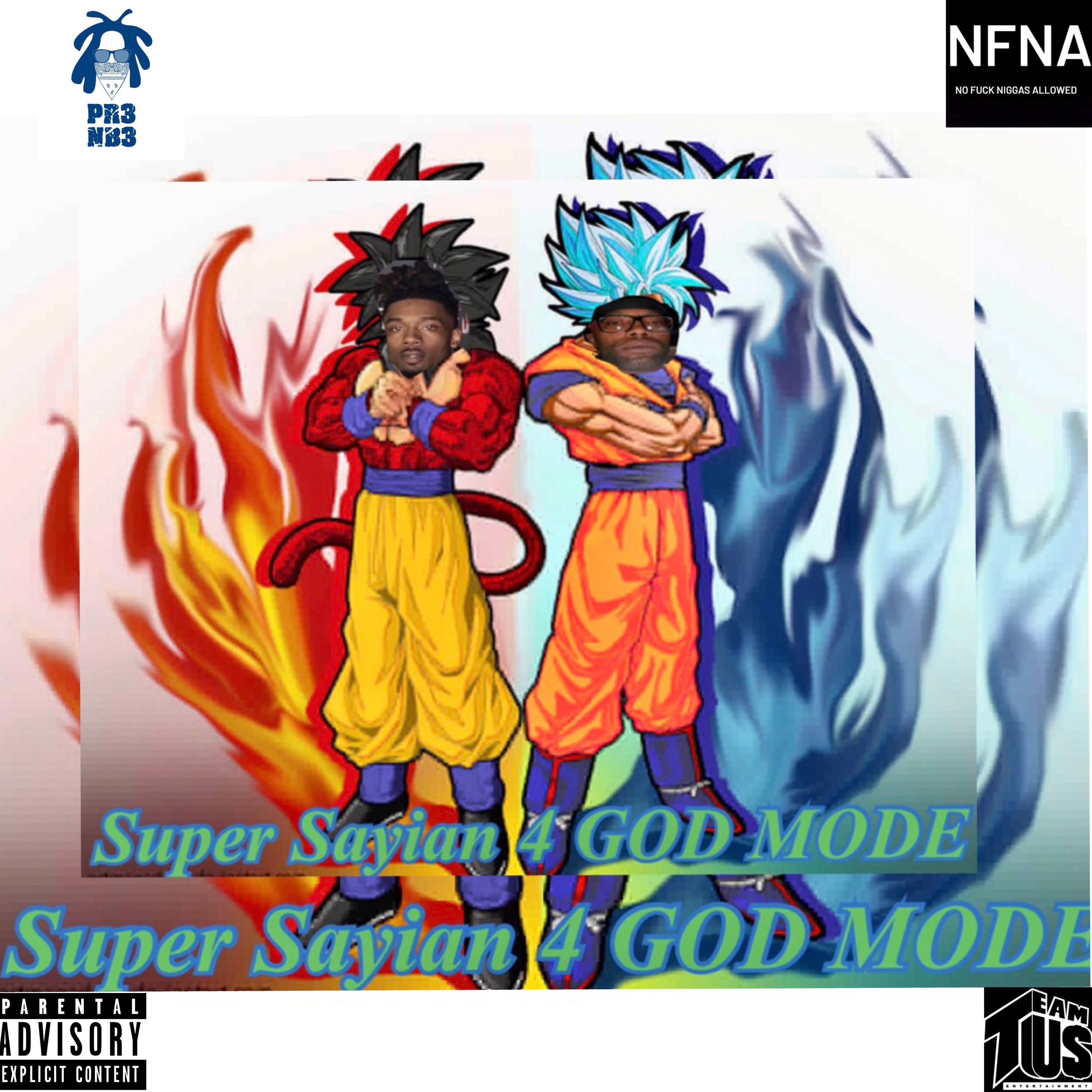 Super Sayian 4 GOD MODE artwork
