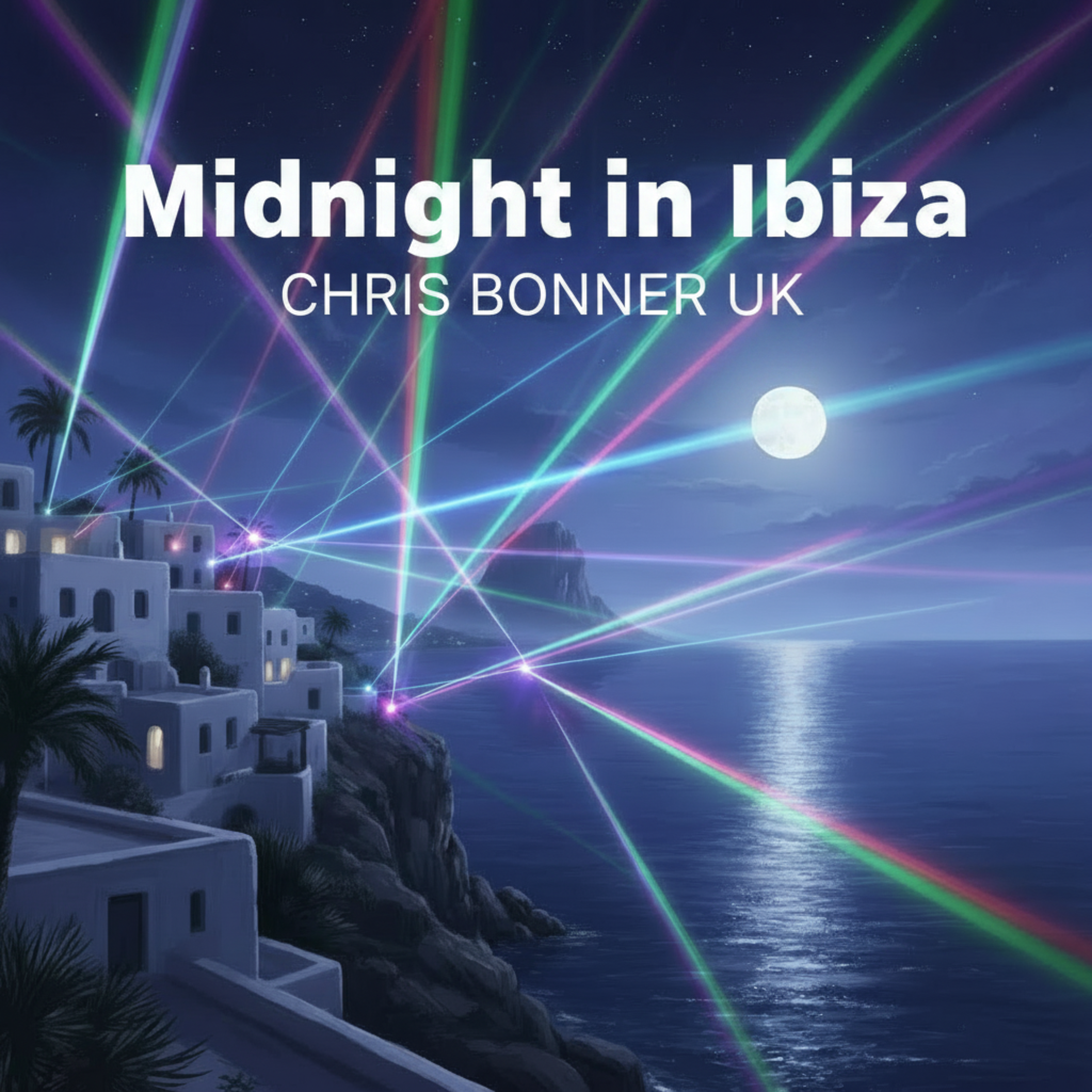 Midnight in Ibiza by Chris Bonner UK cover art