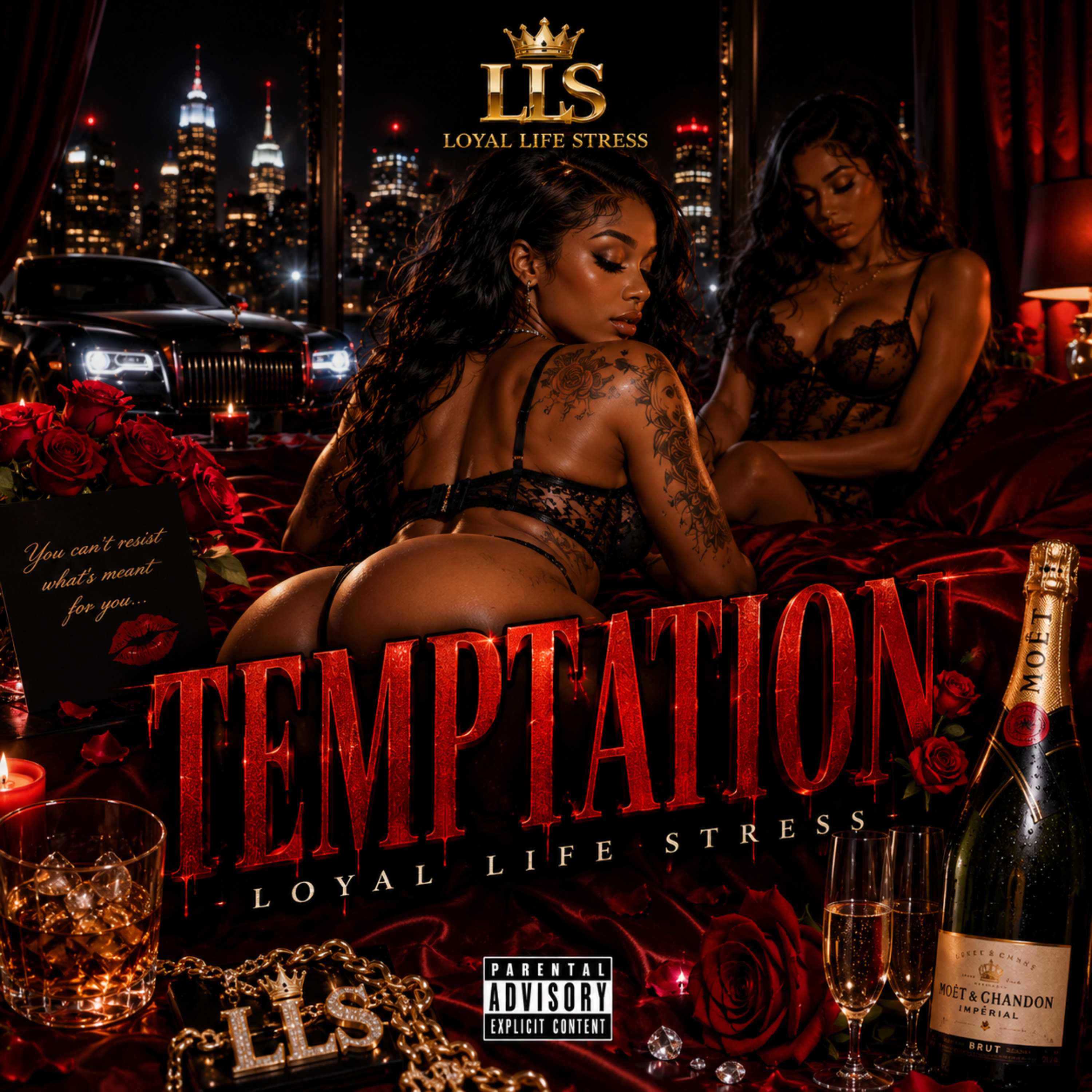 TEMPTATION by Loyal Life Stress cover art