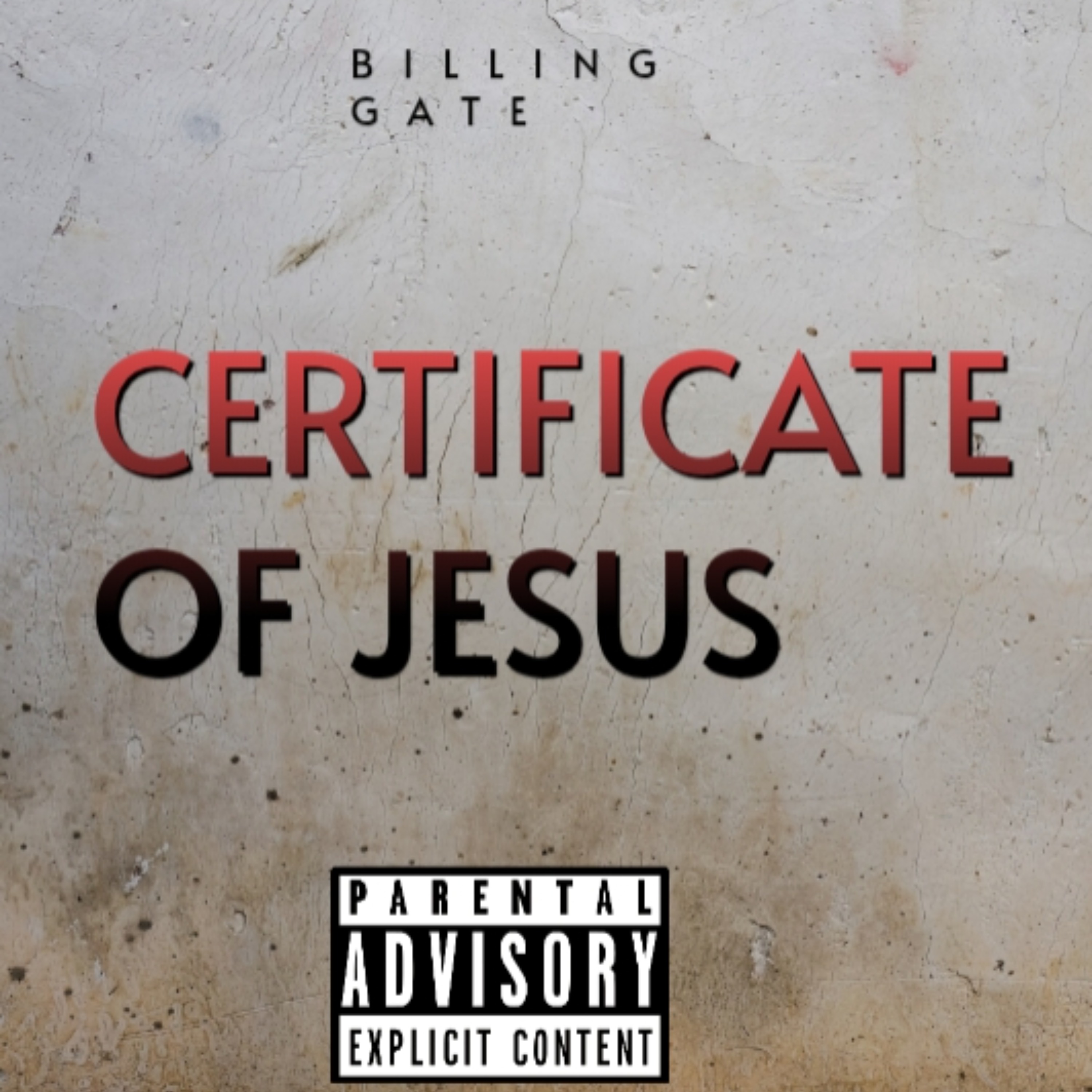 CERTIFICATE OF JESUS artwork
