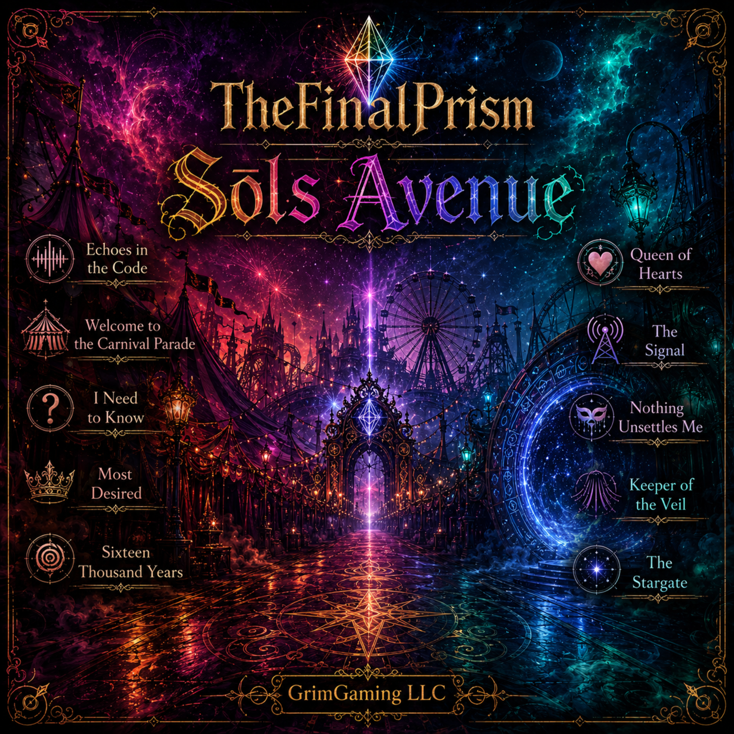 TheFinalPrism: Sōls Avenue by FayehLito cover art