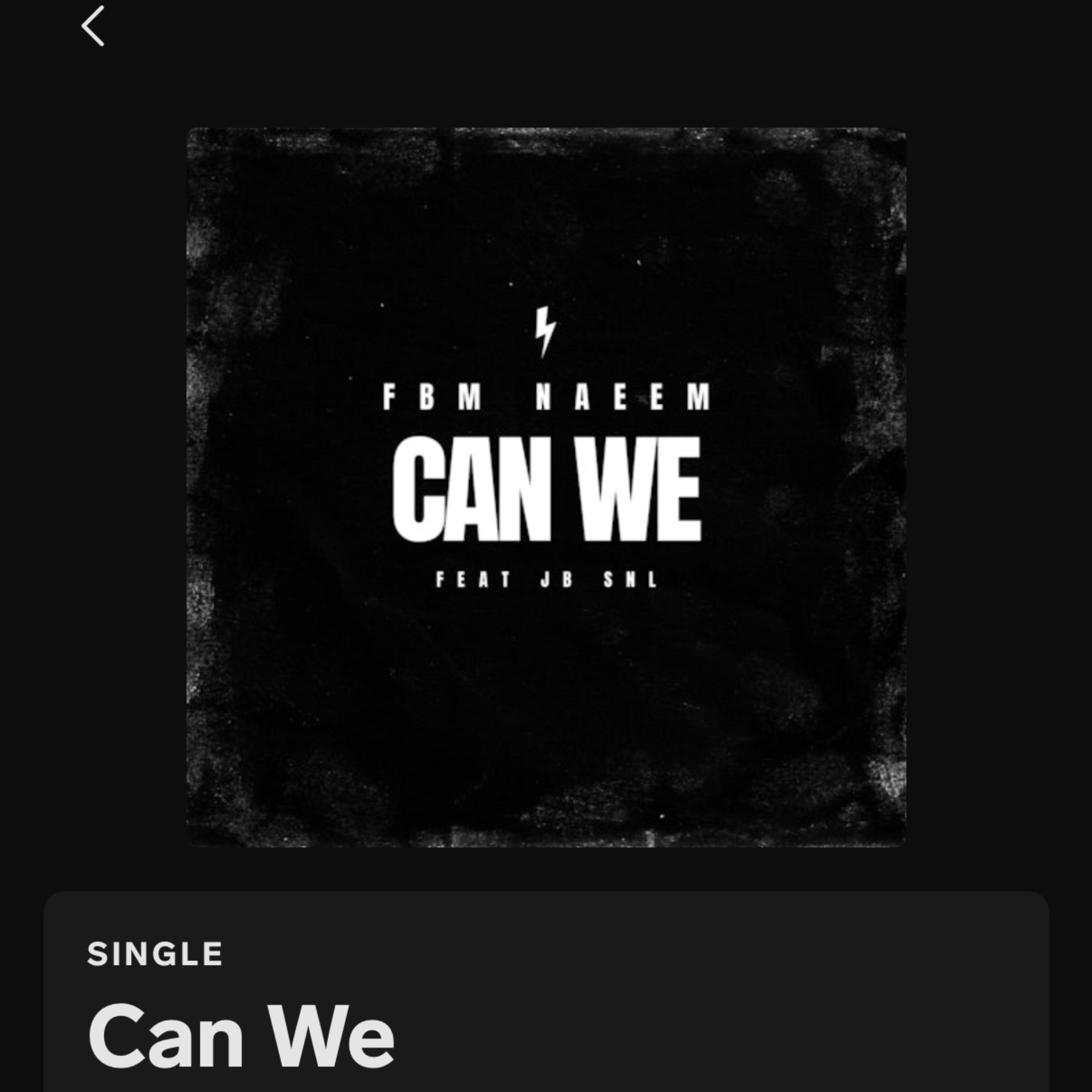 Can We artwork