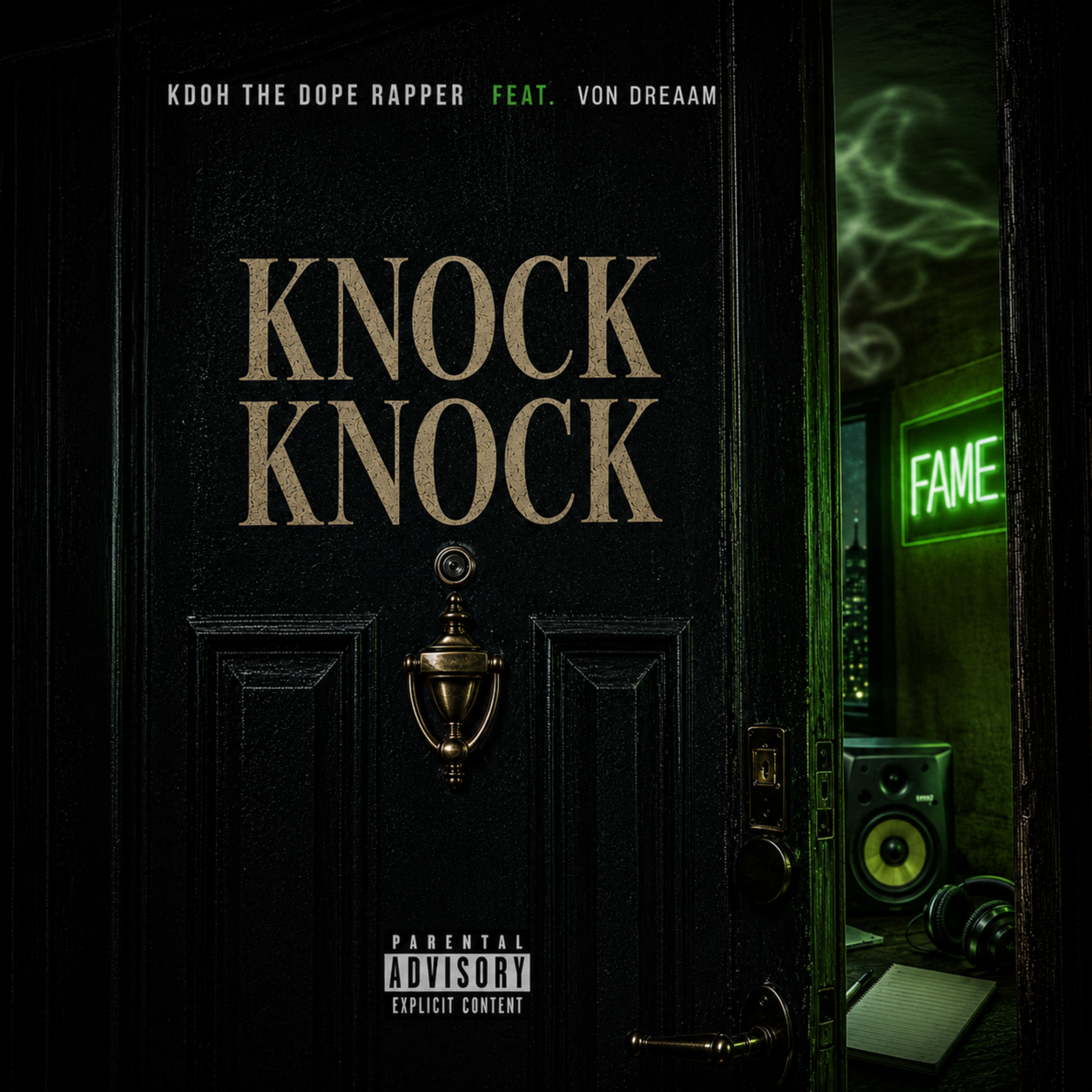 Knock Knock by KDOH The Dope Rapper cover art