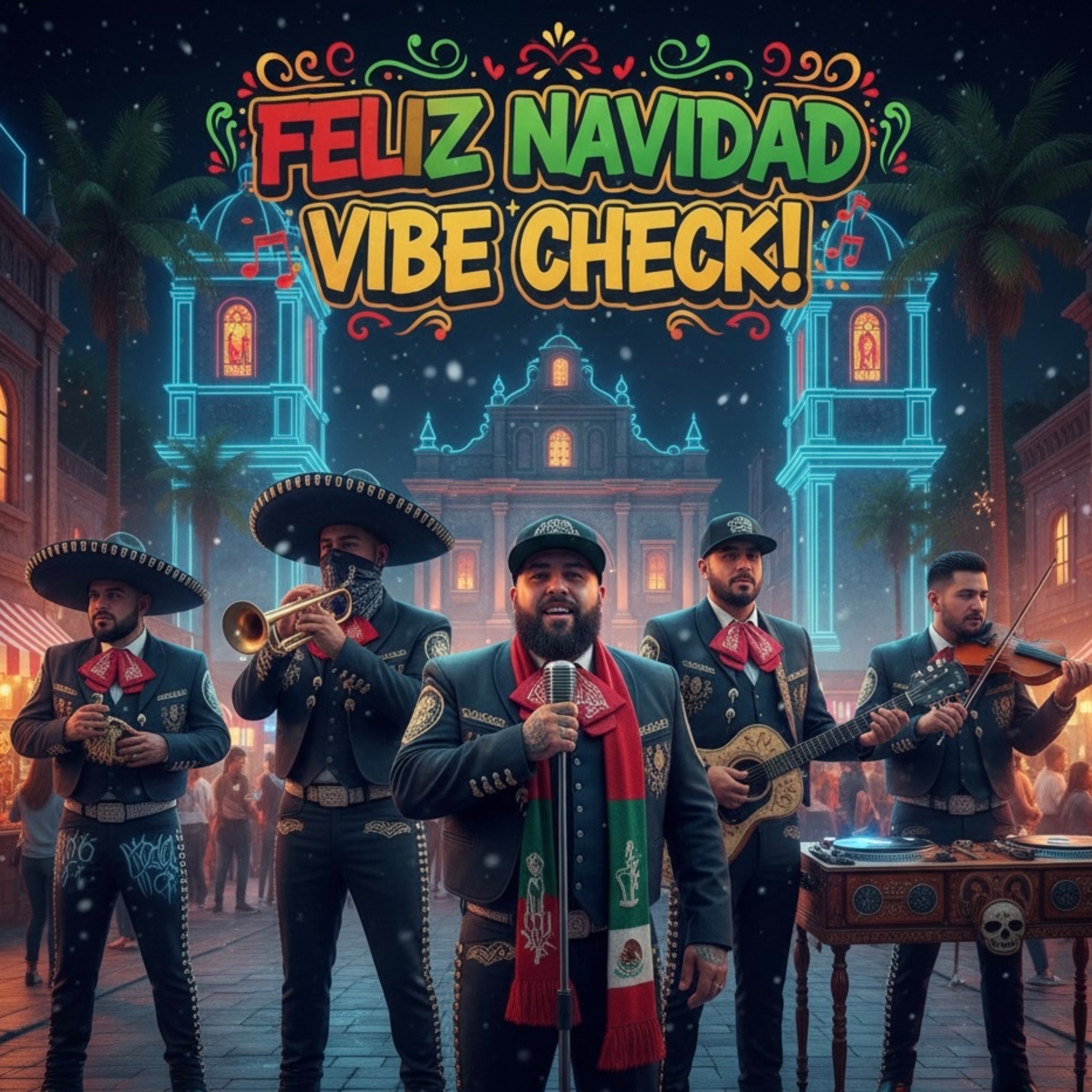 Feliz Navidad Vibe Check! artwork