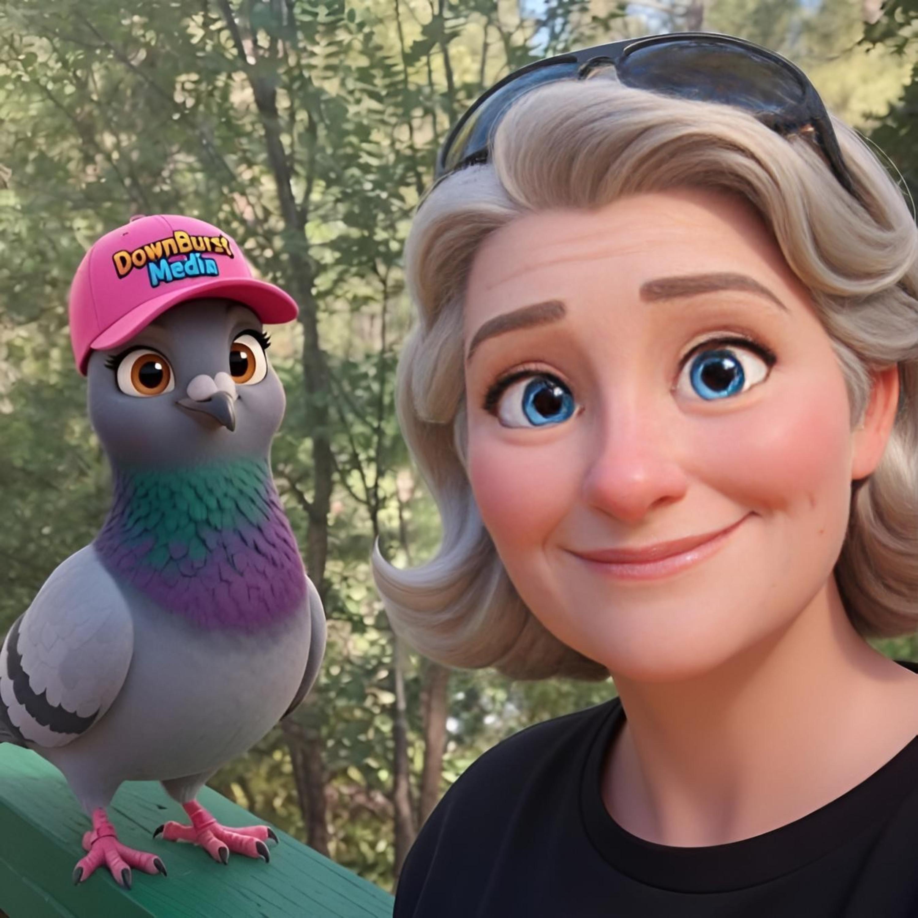 Gracie The Pigeon And I by DownBurst Media Kids cover art