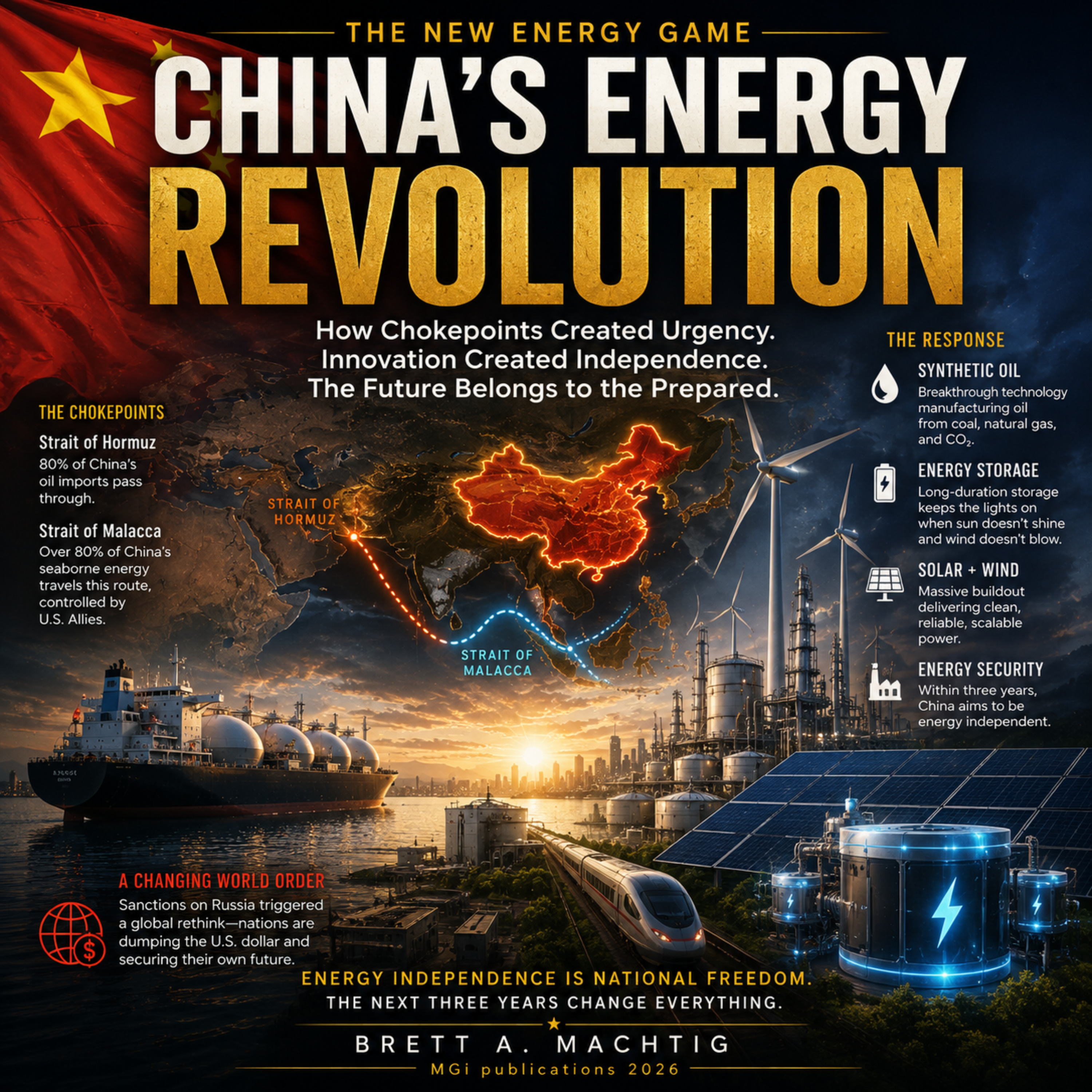 The New Energy Game by Brett Machtig cover art