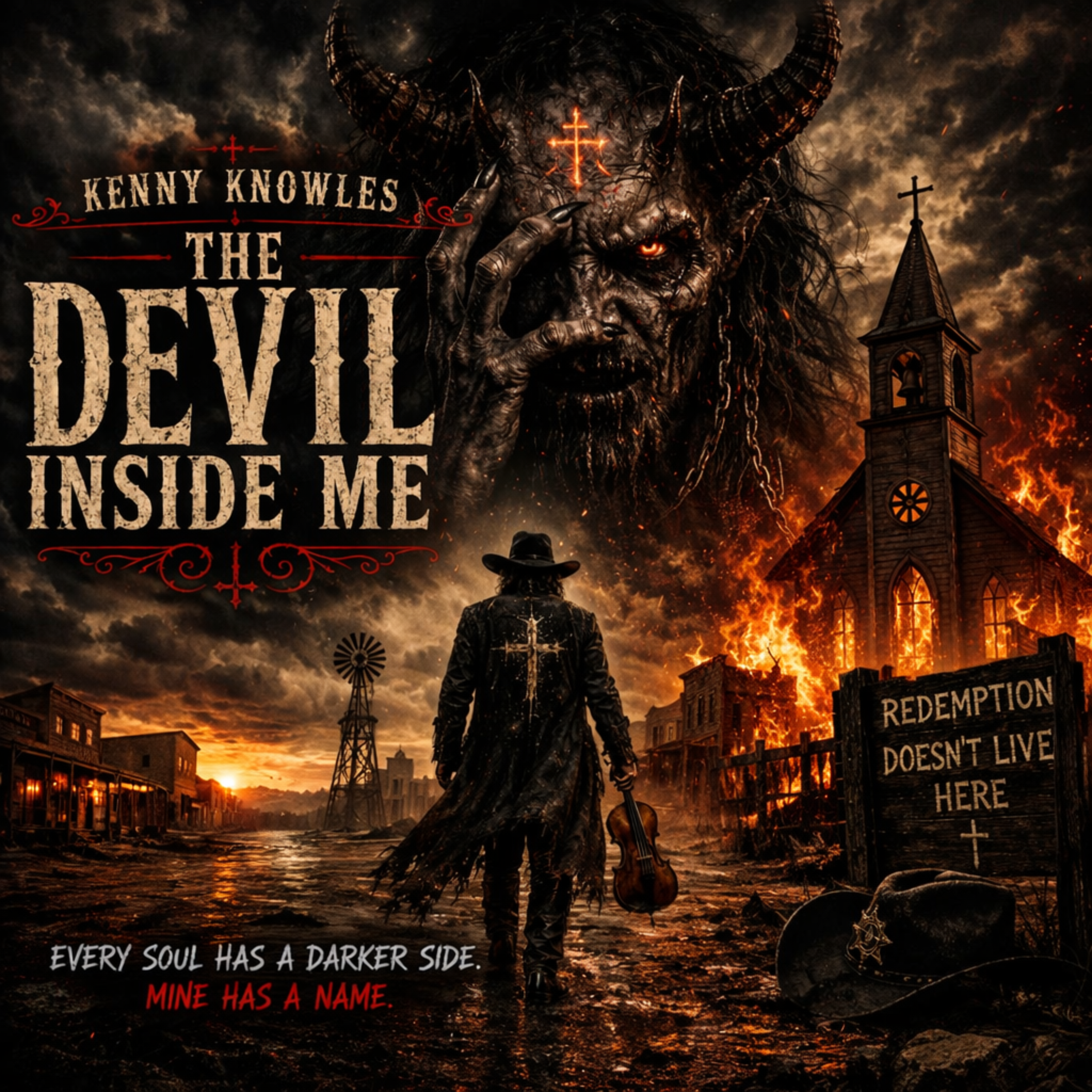 The Devil Inside Me by Kenny Knowles cover art